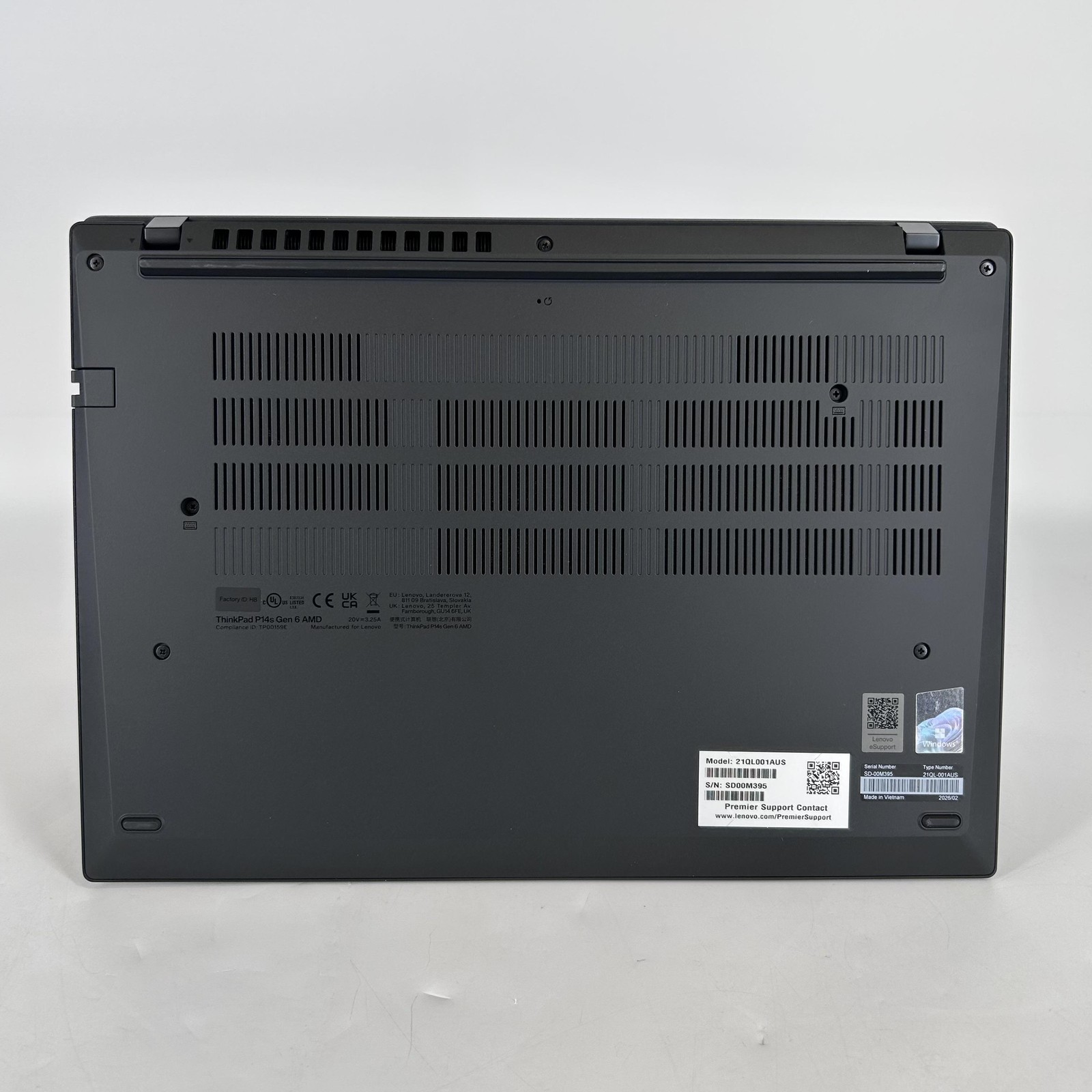 Lenovo ThinkPad P14s Gen 6 FHD+ TOUCH 2.0 GHz Ryzen AI 7 PRO 350 32GB 512GB SSD