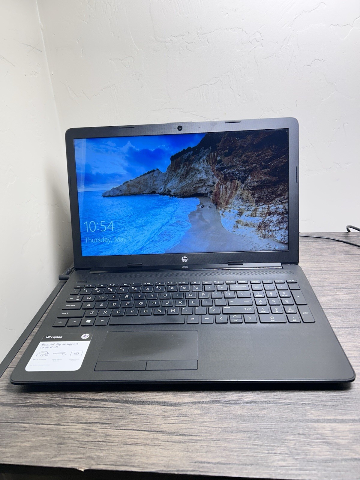 HP 15DB0011DX 15.6 inch (500ssd, AMD A6 Dual-Core, 2.60GHz, 8GB) Laptop – Black