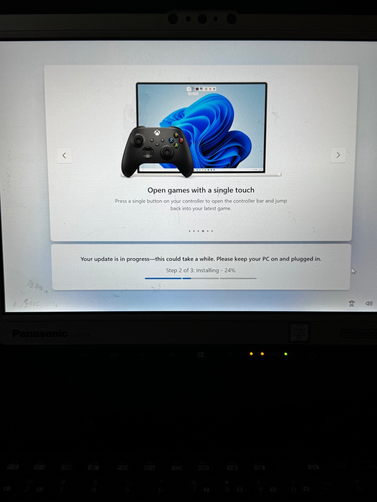 PANASONIC TOUGHBOOK CF-33 12″ i5-7300U@2.60GHz 8GB RAM 512GB Bios Psswd Is Lockd