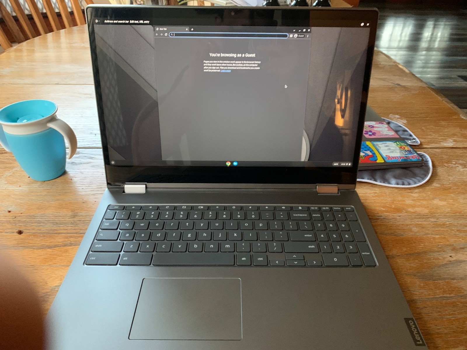 Lenovo 2-in-1 15.6″ Touch FHD Chromebook, Intel 2-Core i3, 4GB RAM, 64GB eMMC
