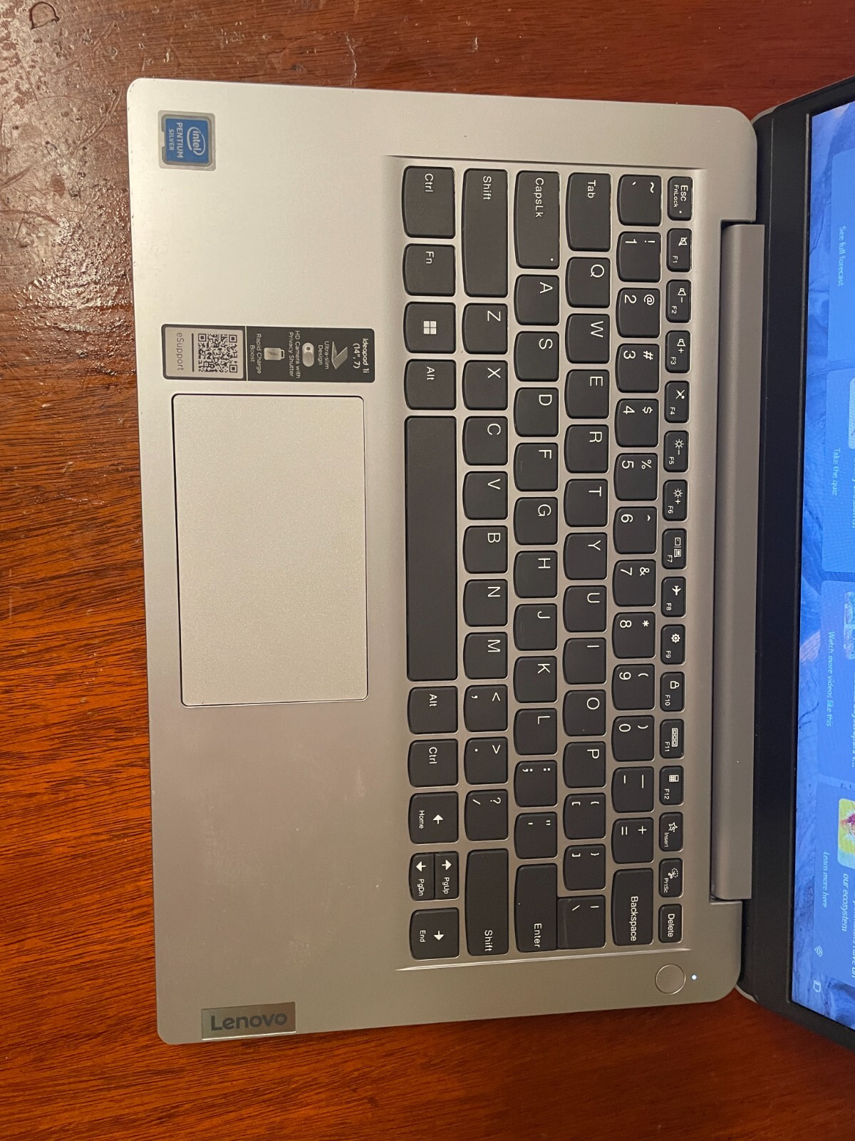 Lenovo 14IGL7 UltraSlim Ideapad 128G SSD 4GB Laptop HD 14″ WebCam BT AX &Charger