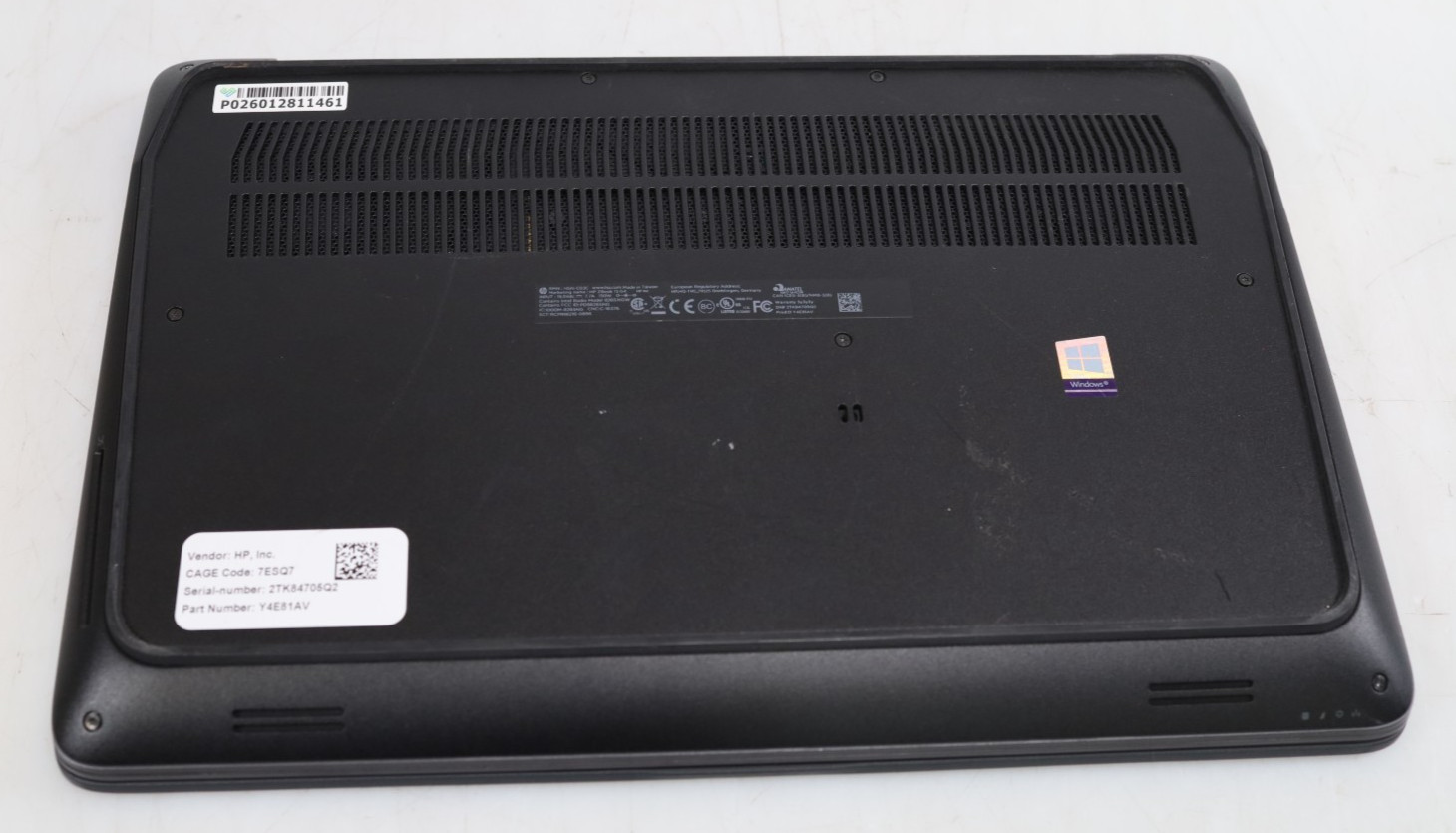 HP ZBook 15 G4 15.6″ Intel i5-7440HQ 8GB DDR4 Quadro M620 No HDD Parts Repair