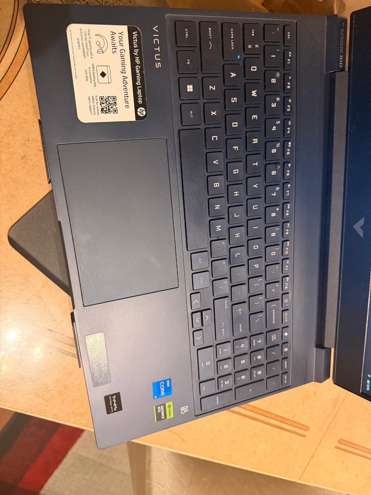 HP Victus 15 Laptop 15.6″/ GEFORCE RTX 4050 6GB /Core i5-13500H/ 16GB RAM/ 1 TB