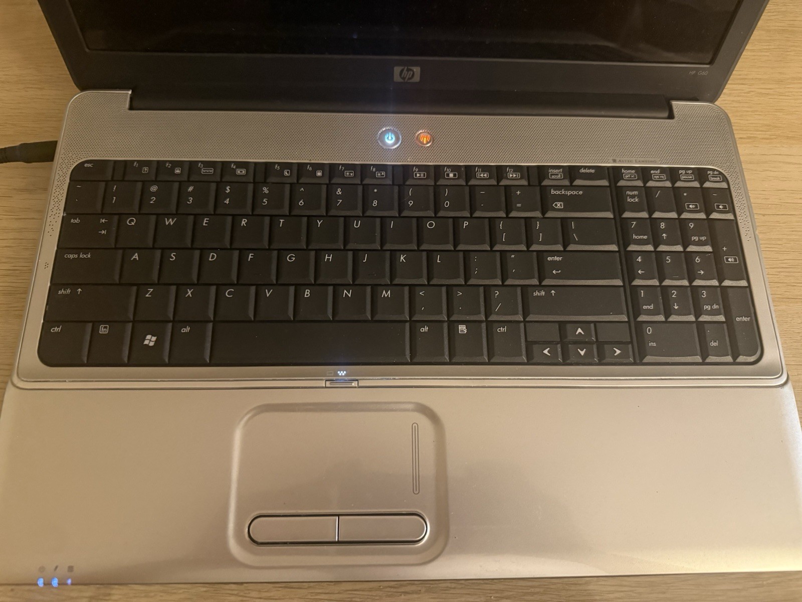 HP G60 15.6″ Laptop Pentium Dual-Core T4300 2.1GHz 3GB RAM No OS