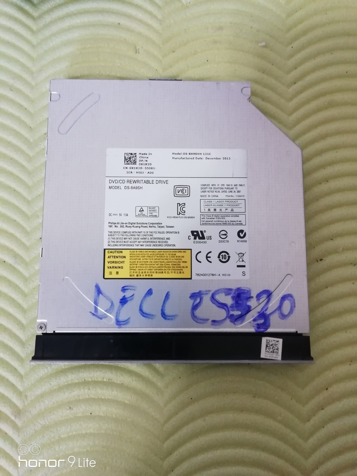 DELL E5430 E5530 BURNER