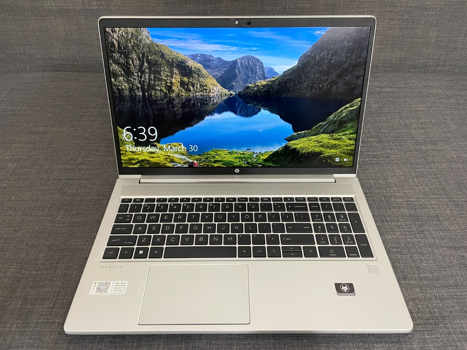 Used HP ProBook 455 G9 AMD Ryzen 5 5625U 16/512GB 15.6″ Win10 Laptop Notebook PC