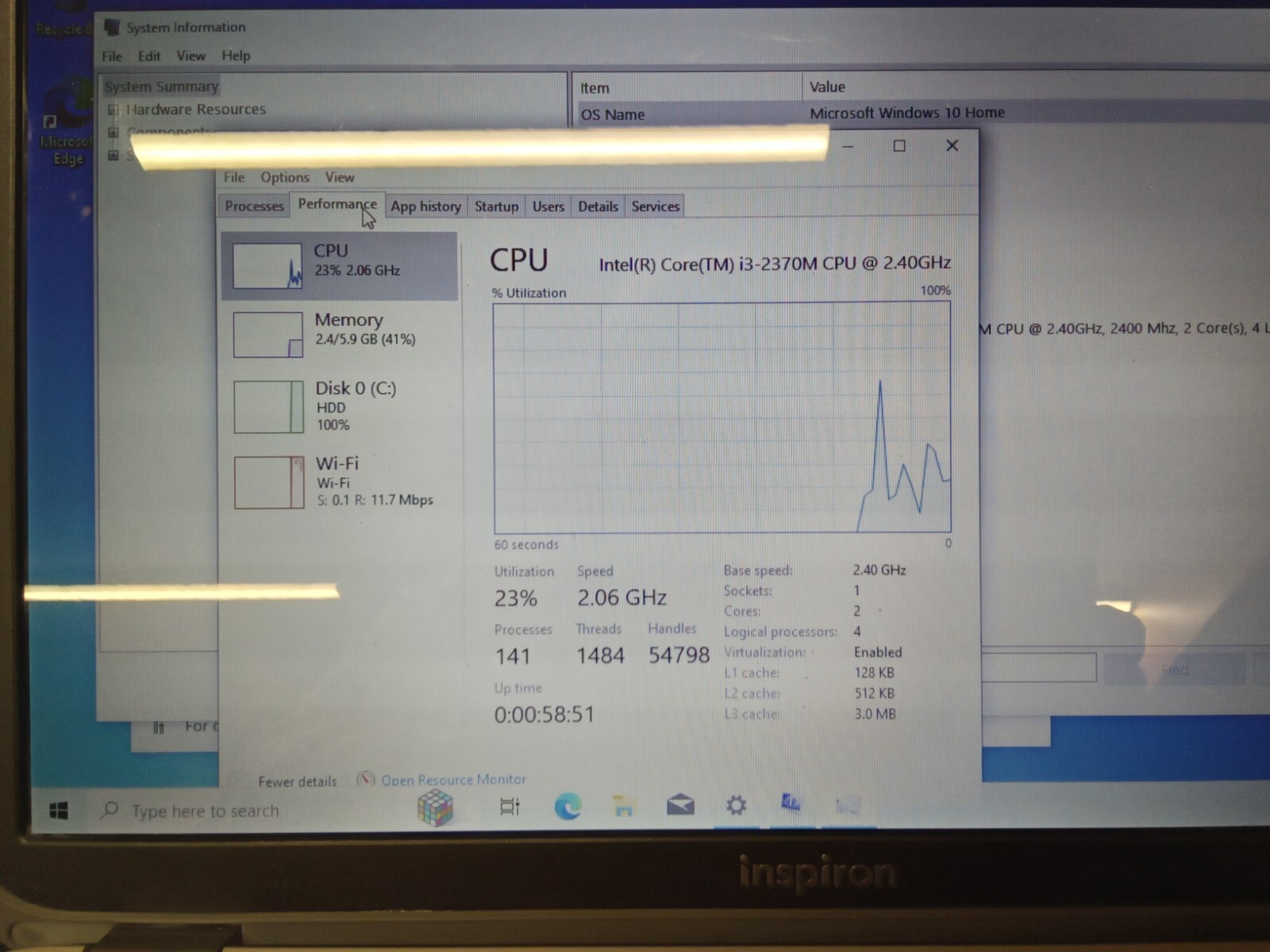 DELL INSPIRON LAPTOP 8GB RAM, WINDOWS 10 Home, NEWLY UPDATED