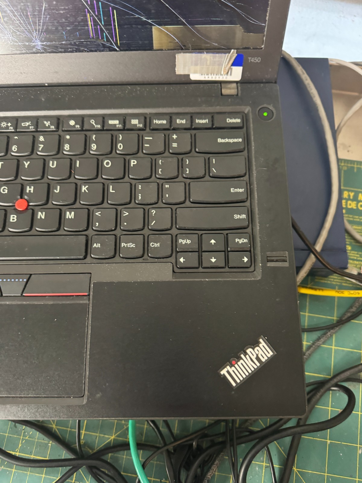 Lenovo ThinkPad T450 Laptop For Parts/Repair # 5582