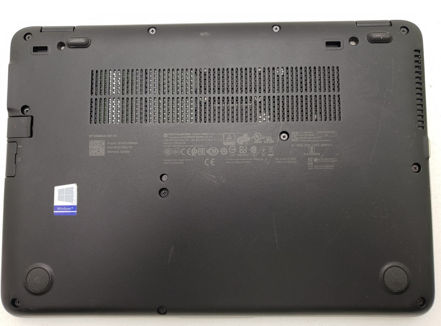HP EliteBook 820 G4 Laptop i5-7th 8GB 128GB, Fingerprint, Backlit KB, Win 11 Pro
