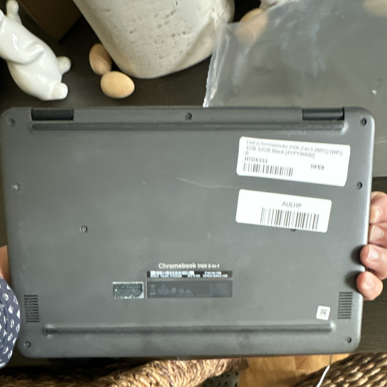 Dell Chromebook 3100 2-in-1 11.6in Celeron N 4GB 32GB eMMC Black Chrome OS