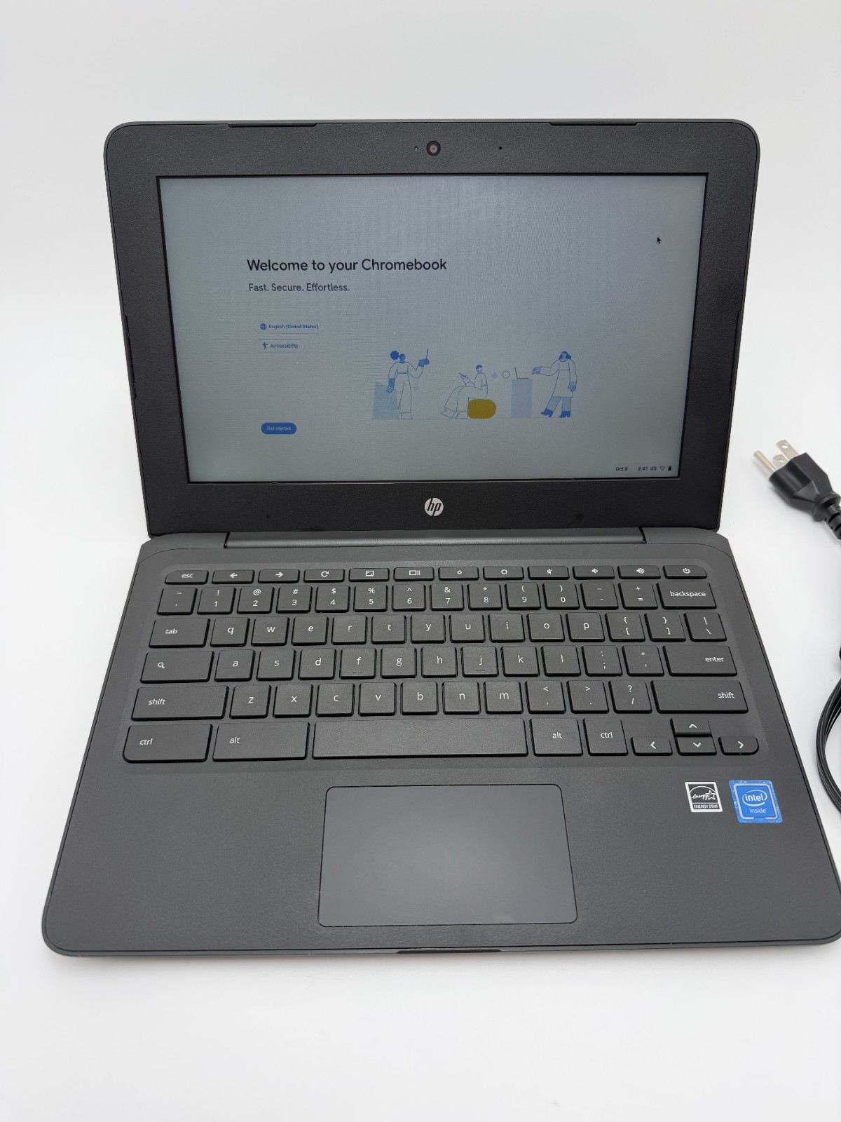 HP Chromebook 11a-nb0013dx 11.6 inch (32GB, Intel Celeron, 4GB) Ash Gray