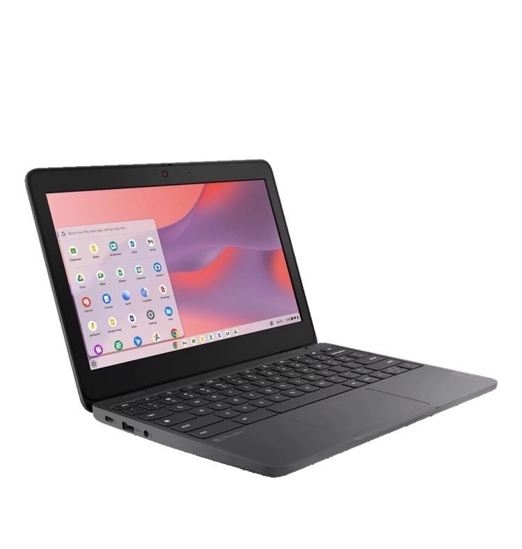Lenovo 100e Chromebook Gen 4 11.6″ Touchscreen HD Intel N100 8GB 64GB eMMc Grey