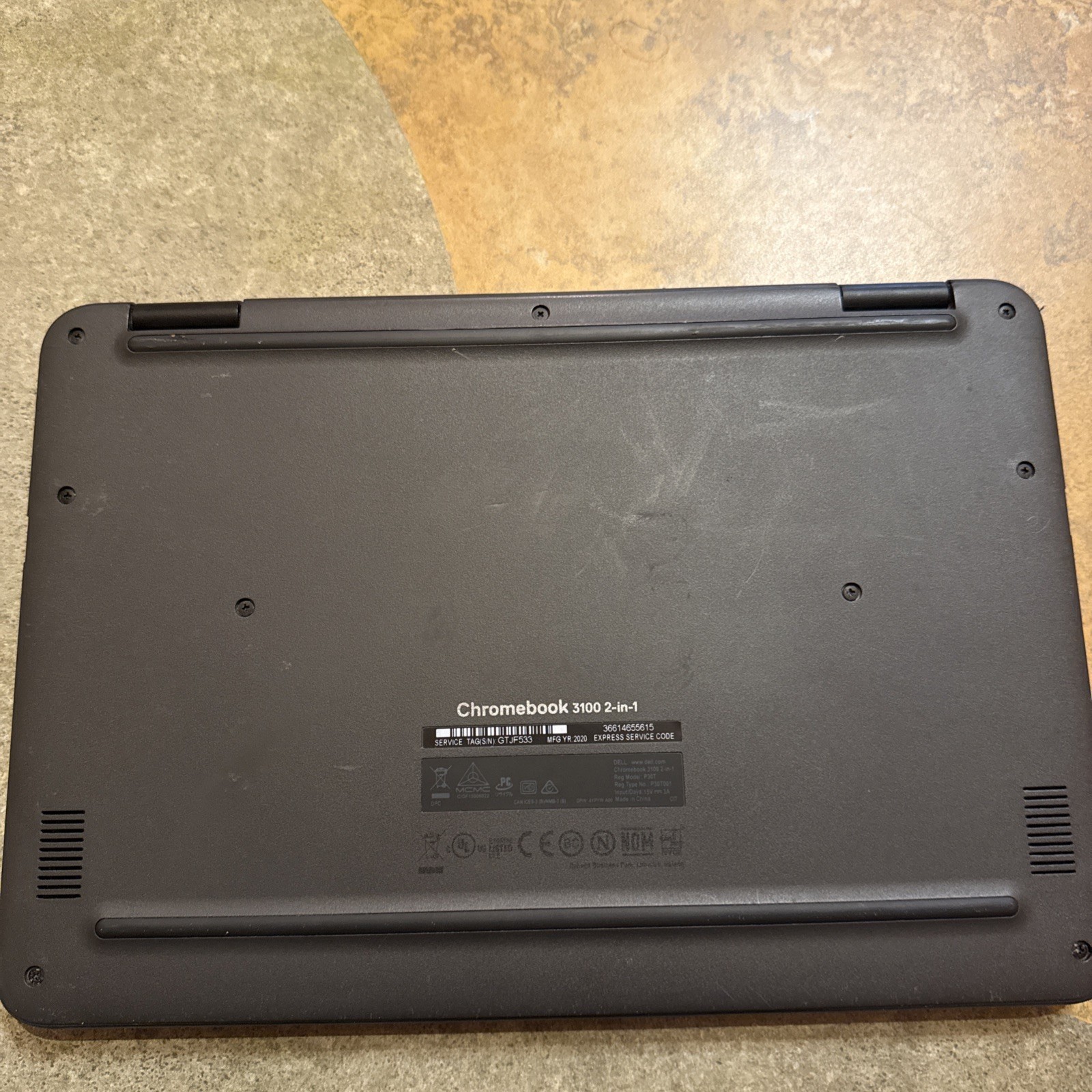 Dell 3100 ChromeBook Laptop / 4GB DDR4 / 16GB SSD / USB C / TESTED WORKING READY