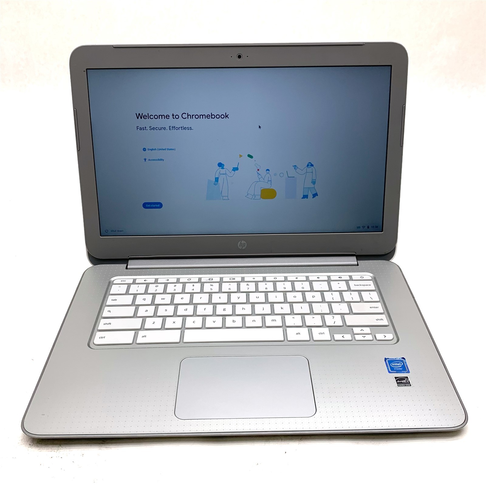 HP Chromebook 14-AK041DX 14″ Intel Celeron N2840 2.16GHz 4GB 16GB eMMC ChromeOS