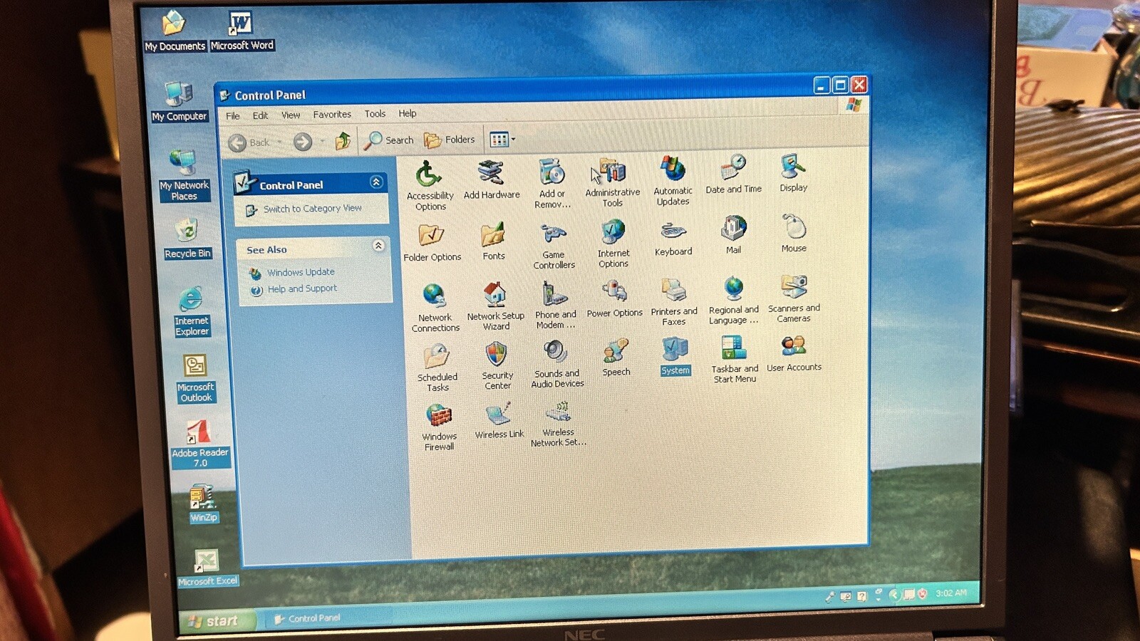 NEC Versa Model-VS4D0A70 Laptop
