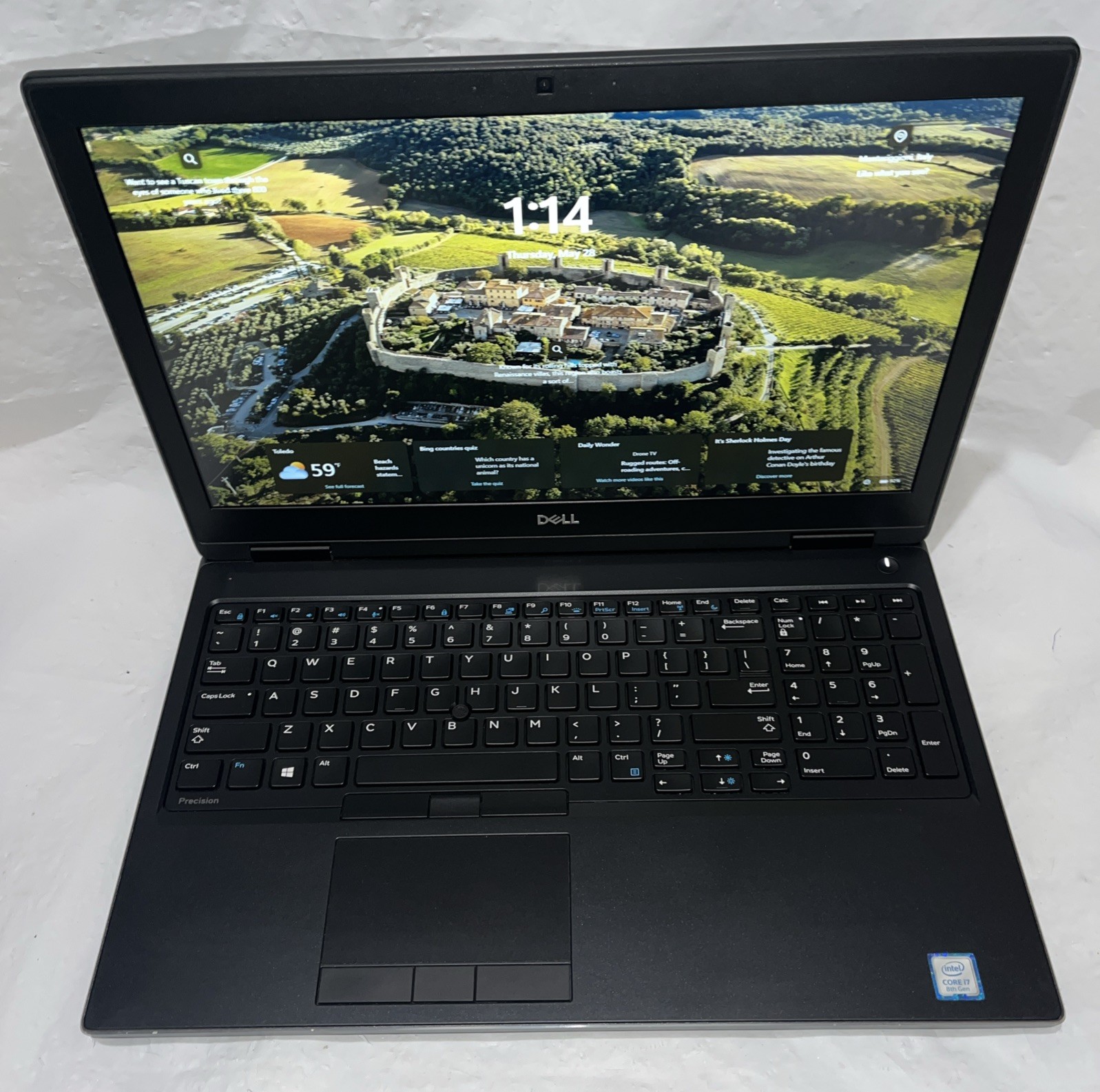 Dell Precision 7530 15.6″ i7-8850H@2.6GHz, 16GB RAM, 512GB M2, Windows 11 Pro