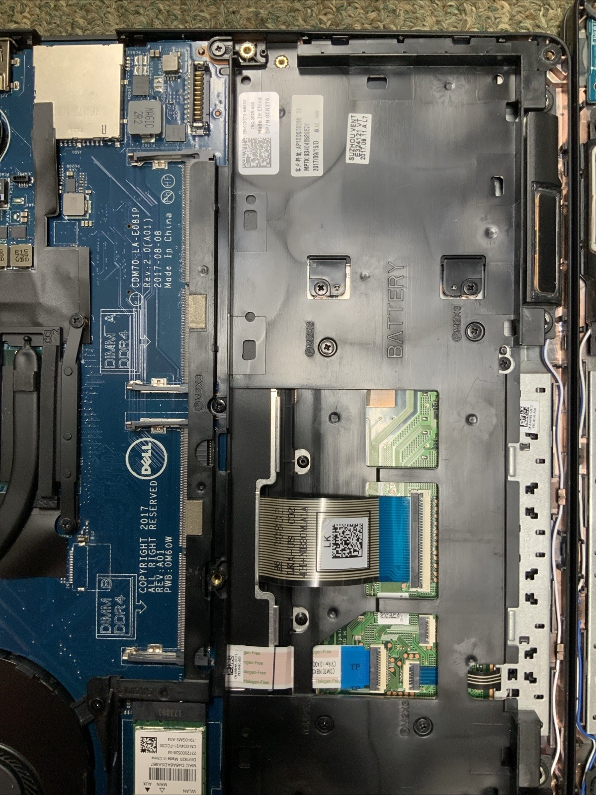 Dell Latitude 5490 Laptop Parts Bundle All As Is JPC2