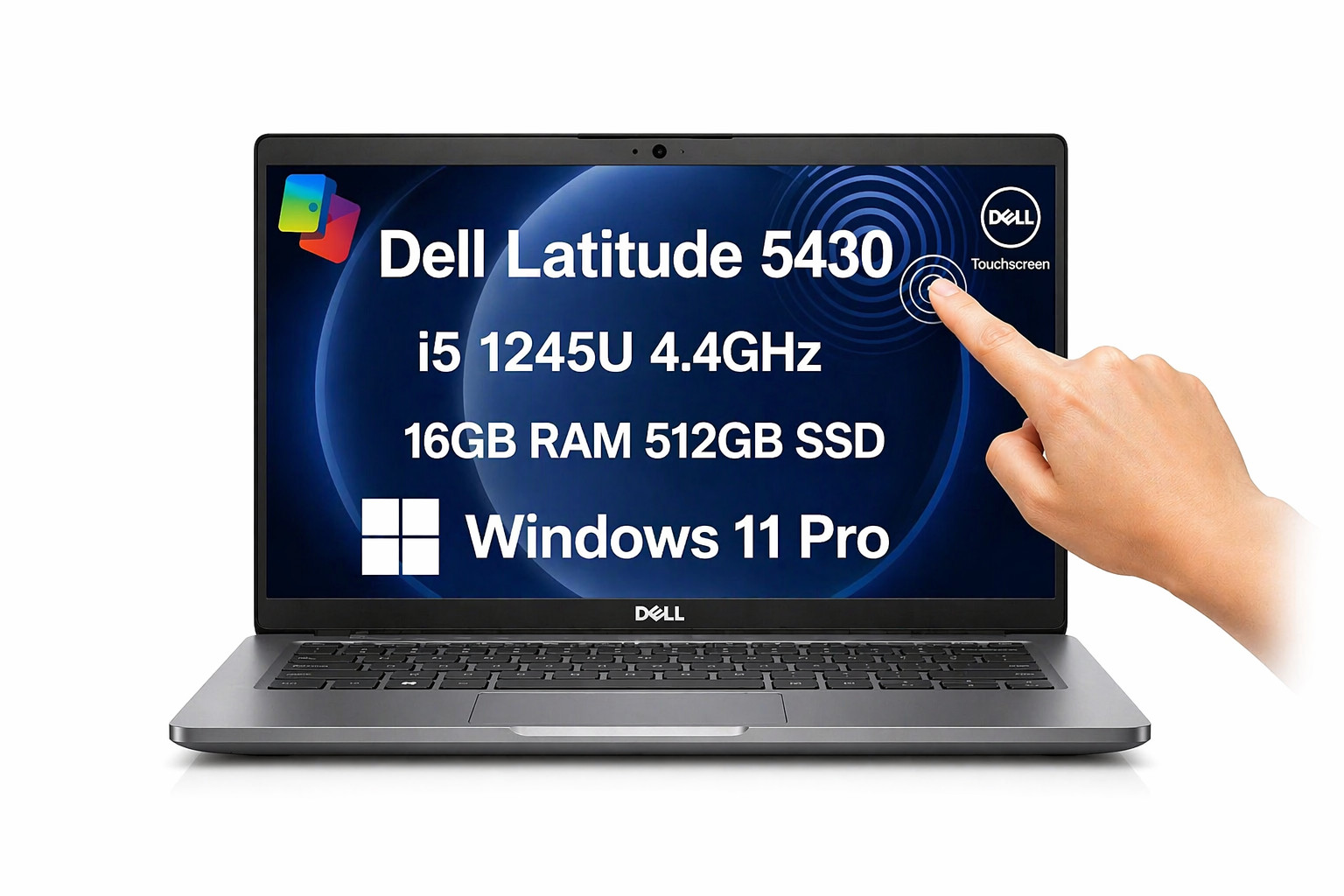 Dell Latitude 5430 14” FHD Touch Intel i5-1245U 16GB RAM 512GB SSD Win 11 Pro