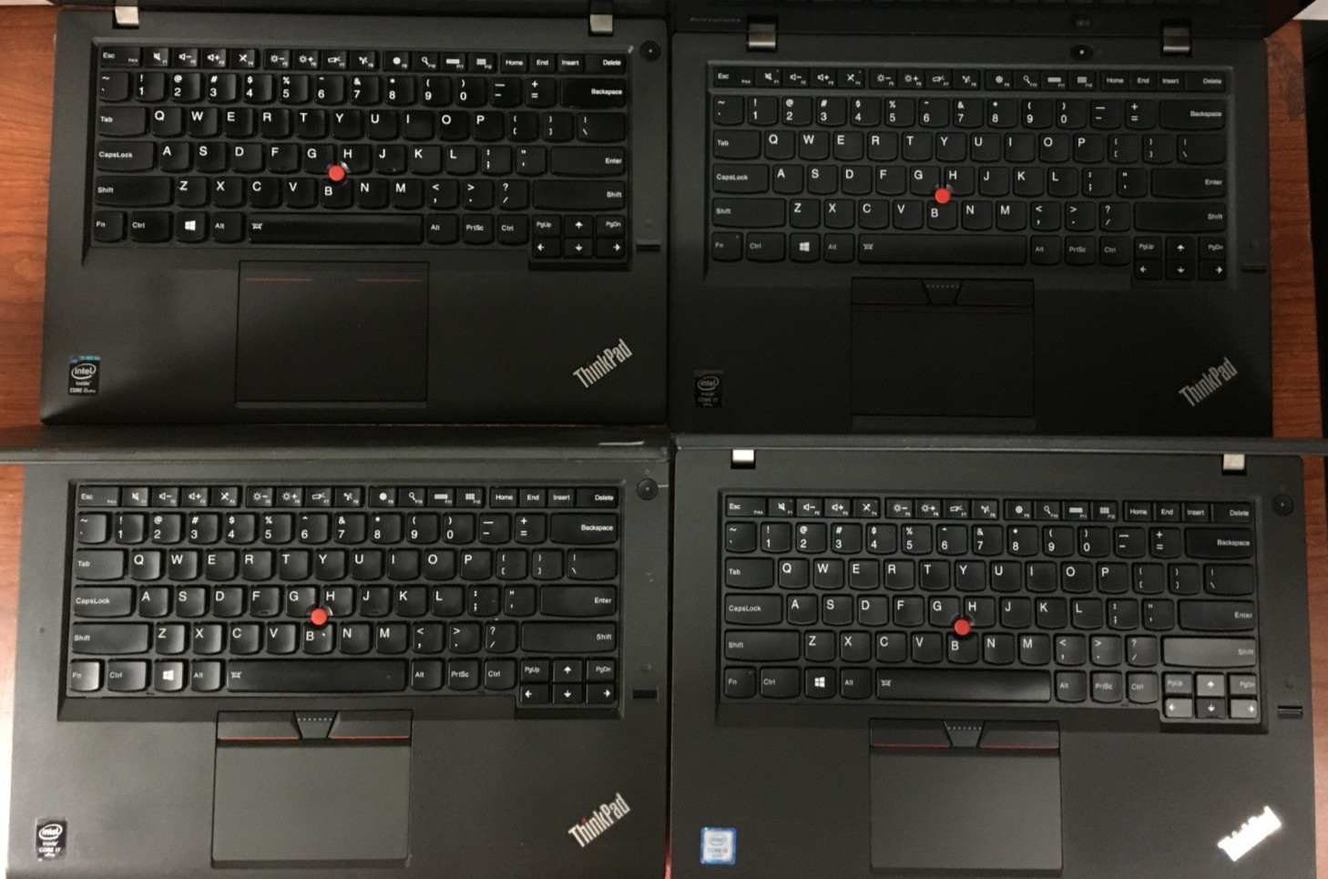 (Lot of 4) Lenovo ThinkPad Mixed Models Intel i5/i7 *AS IS/BTB/READ* C902