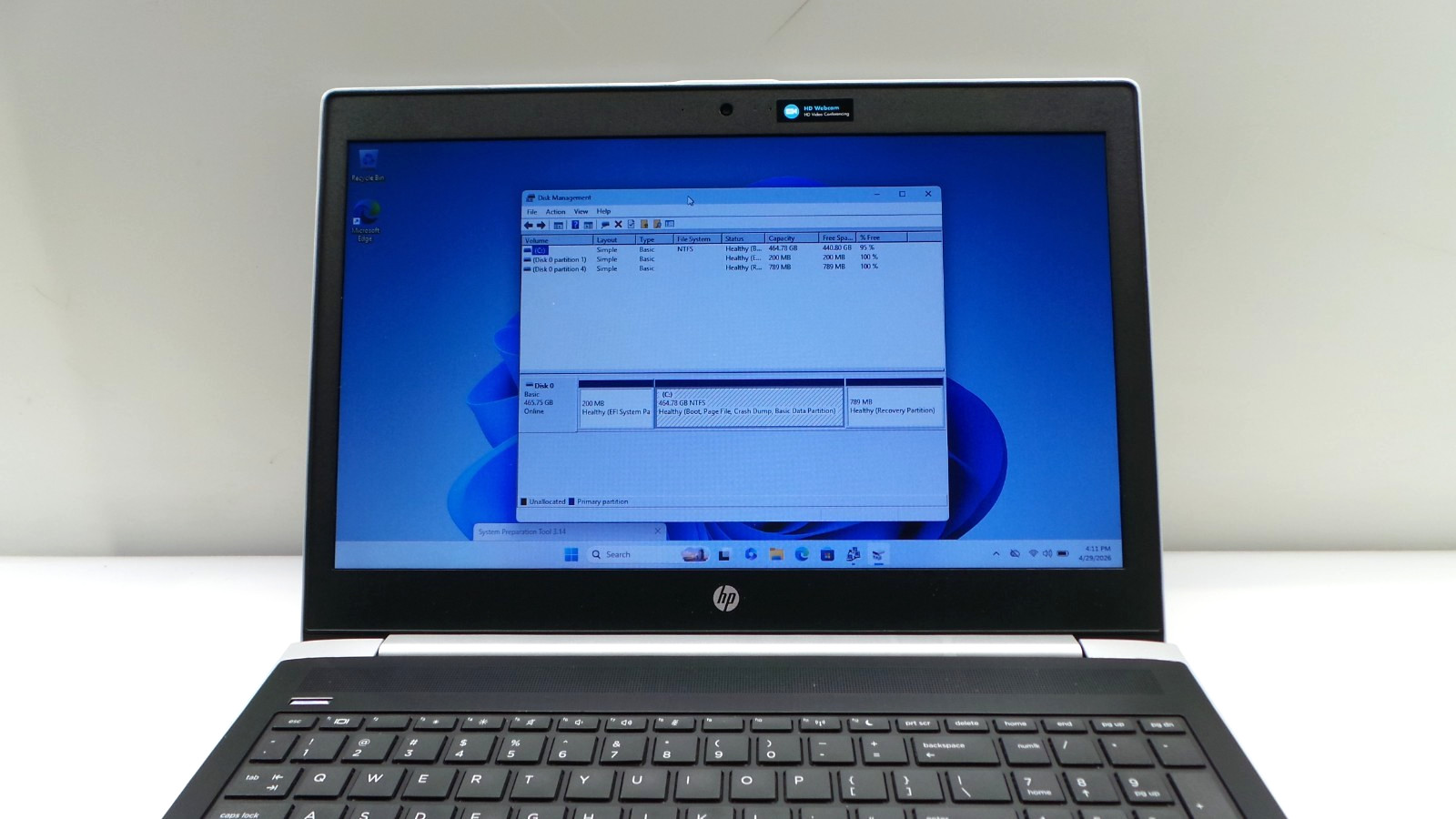 HP ProBook 450 G5 | 15.6″ | i5-8250U | 8GB 500GB HDD | Win 11 Pro