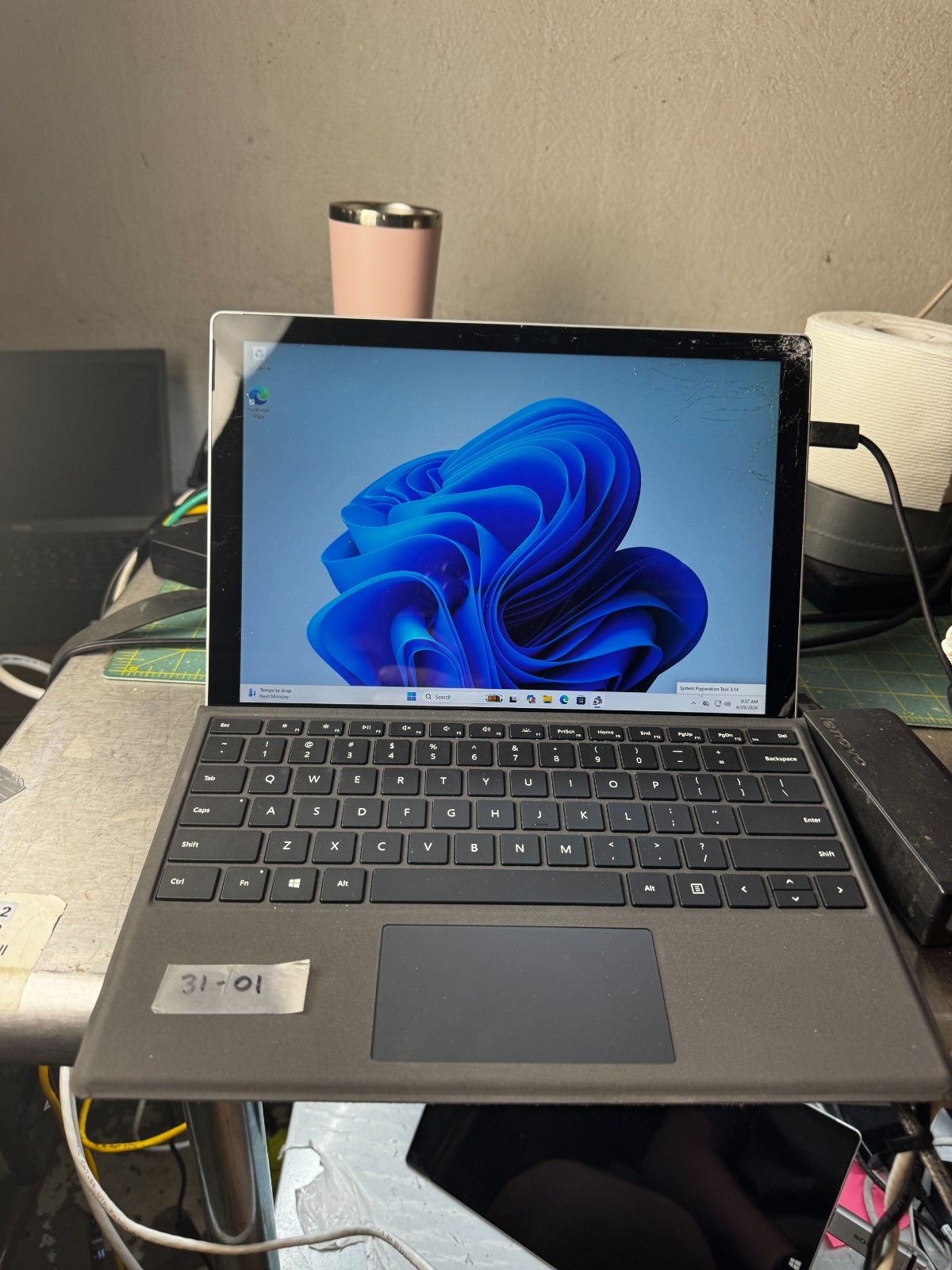 Microsoft Surface Pro 7 Core I7-1065G7 500GB SSD 16GB RAM Laptop #6419
