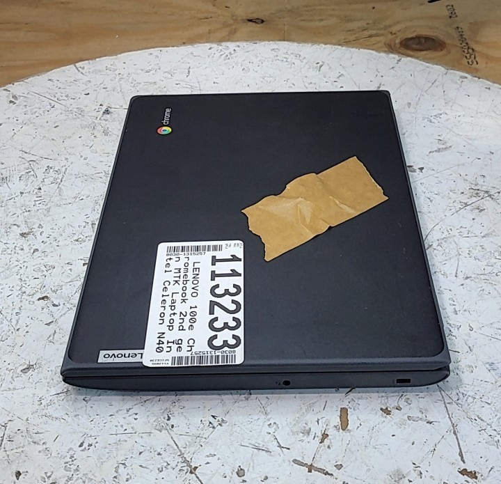 LENOVO 100e Chromebook 2nd gen MTK Laptop Intel Celeron N4020 4GB 32GB SEE NOTES
