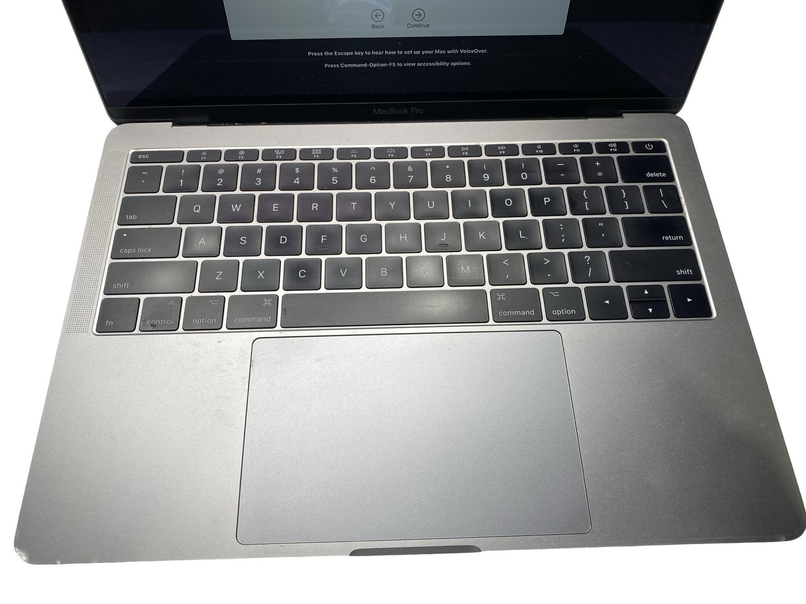 MacBookProA1708 13in2017 MPXQ2LL/A i57360U8GB256GBCatalinaBCC607Discoloredscreen