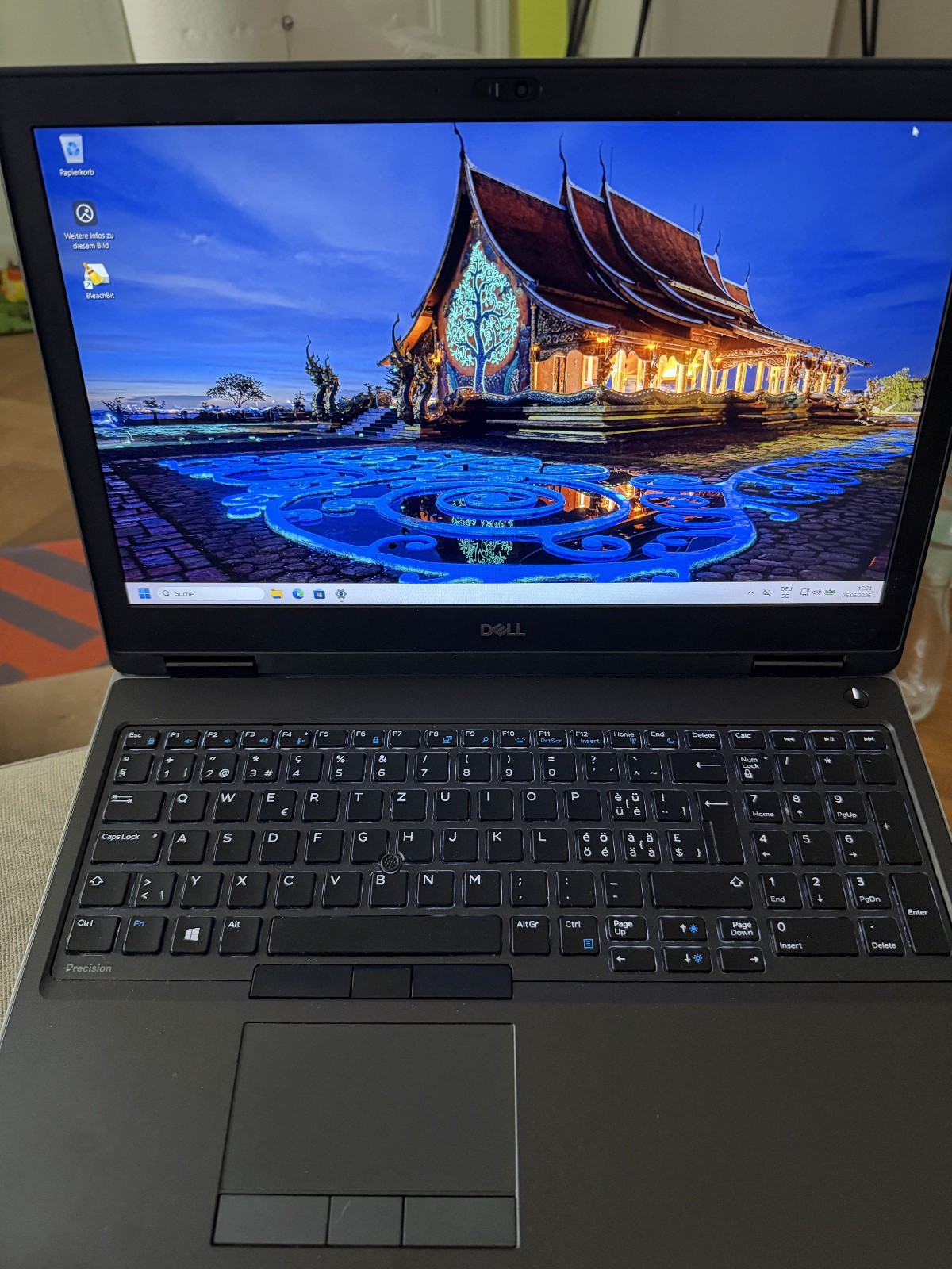 Dell Precision 7540 i7-9750H Radeon Pro WX3200 32GB 1.5TB SSD Win11 Pro