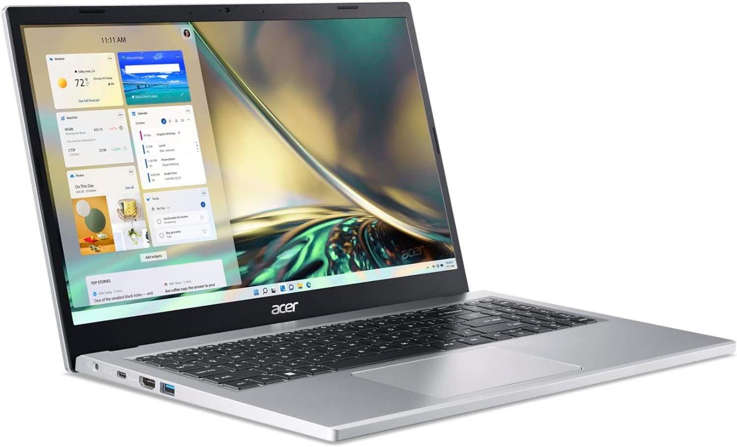 Aspire 3 A315-24P-R7VH Slim Laptop | 15.6″ Full HD | AMD Ryzen 3 7320U Quad-Core