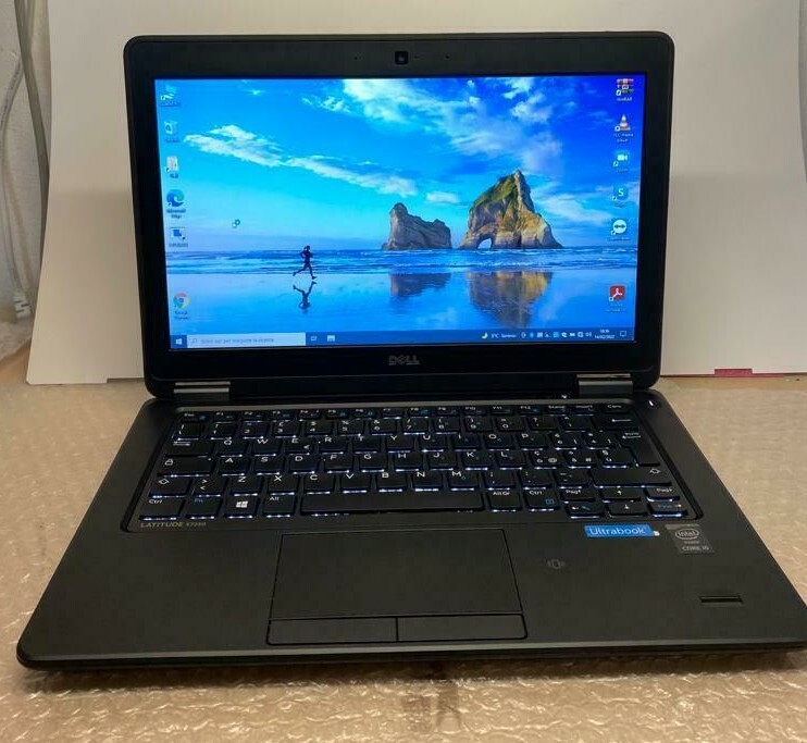 DELL LATITUDE E7250 12.5″ i5-6300u 8GB RAM 256 SSD W10 (T34) NOTEBOOK