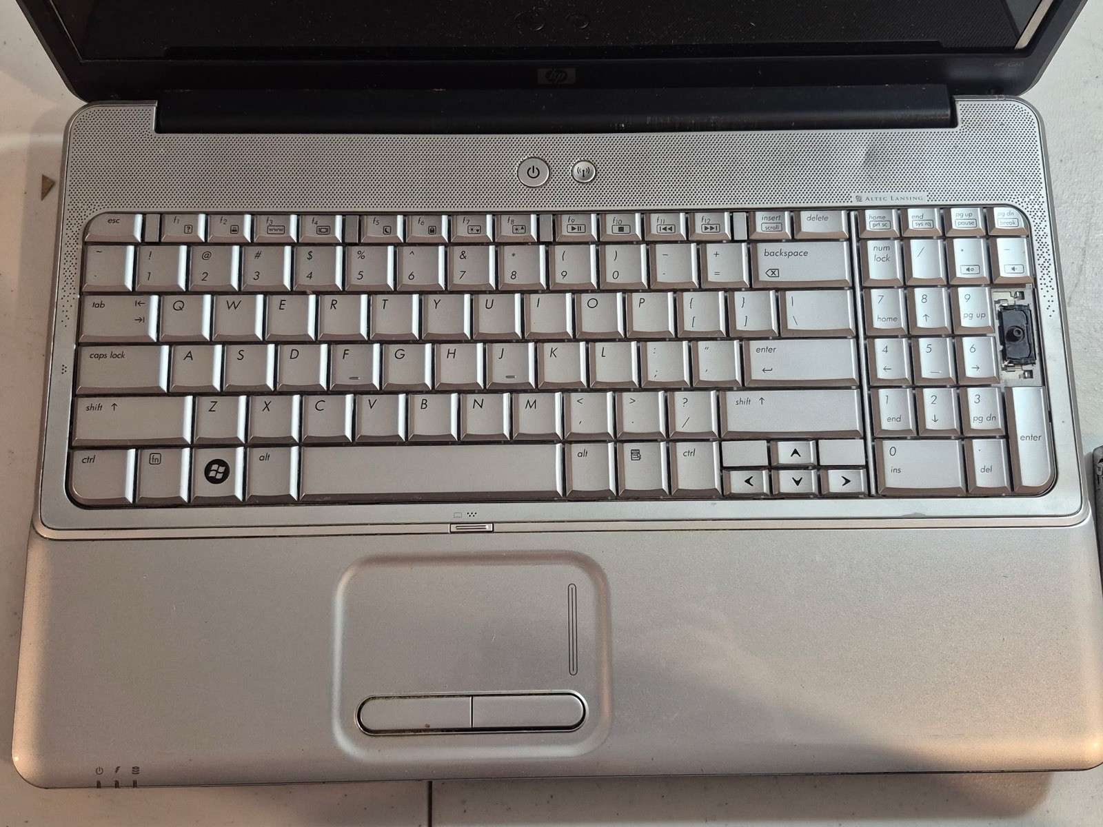 HP G60-230US 16 Laptop Pentium T4200 3GB RAM DVD + Extra Battery Untested As-Is