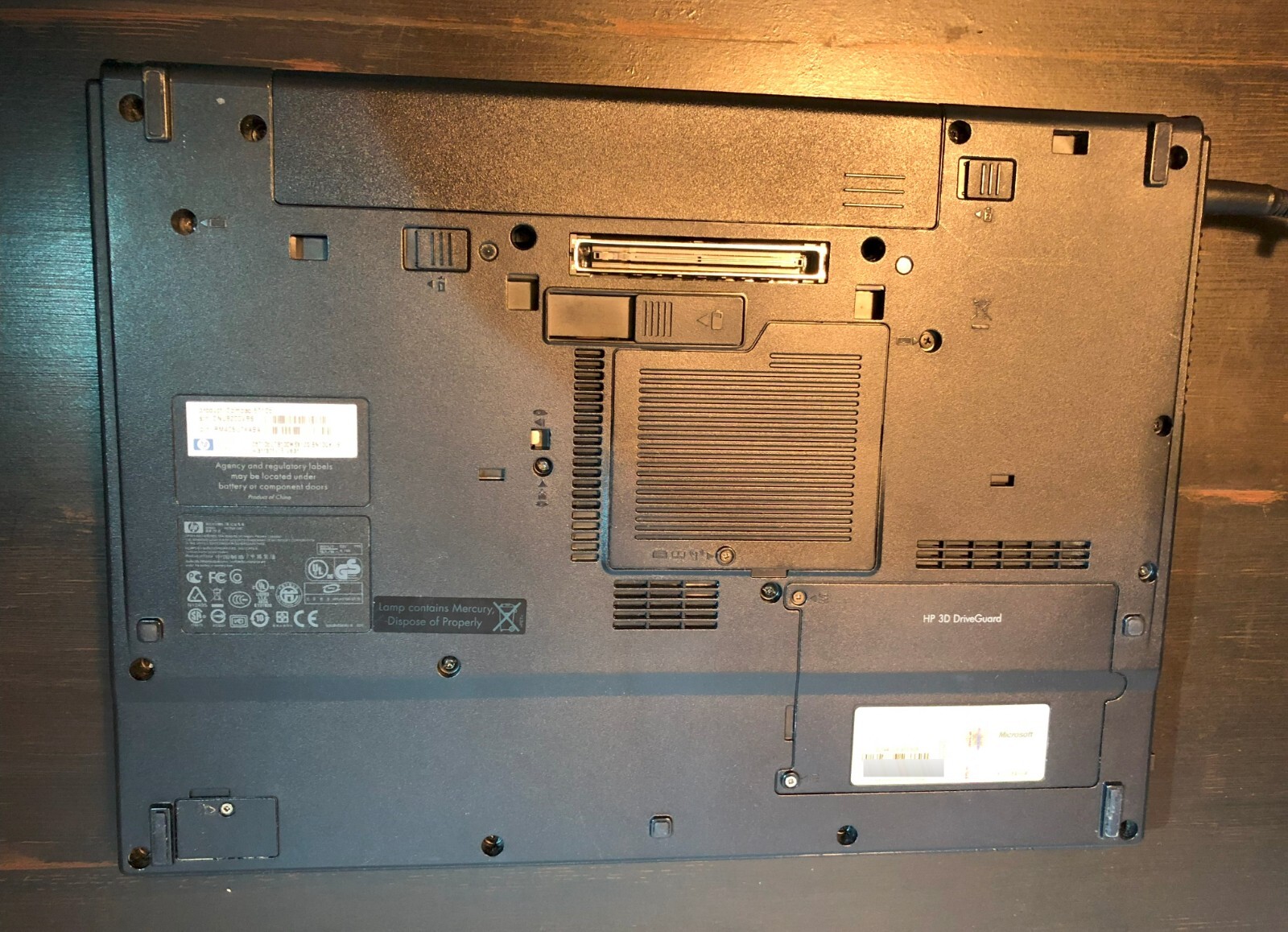 HP Compaq 6710b Laptop 15.4” Intel Core 2 Duo 2.5GHz 4GB RAM 120GB Win10p 2x bat