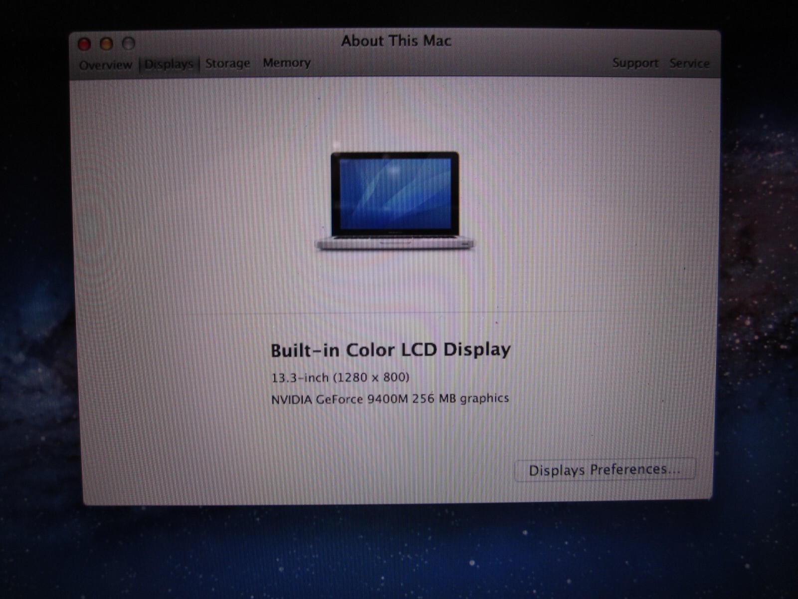 MacBook Pro 13 inch Mid 2009 4GB RAM 256GB SSD SuperDrive OSX 10.7.5 Lion
