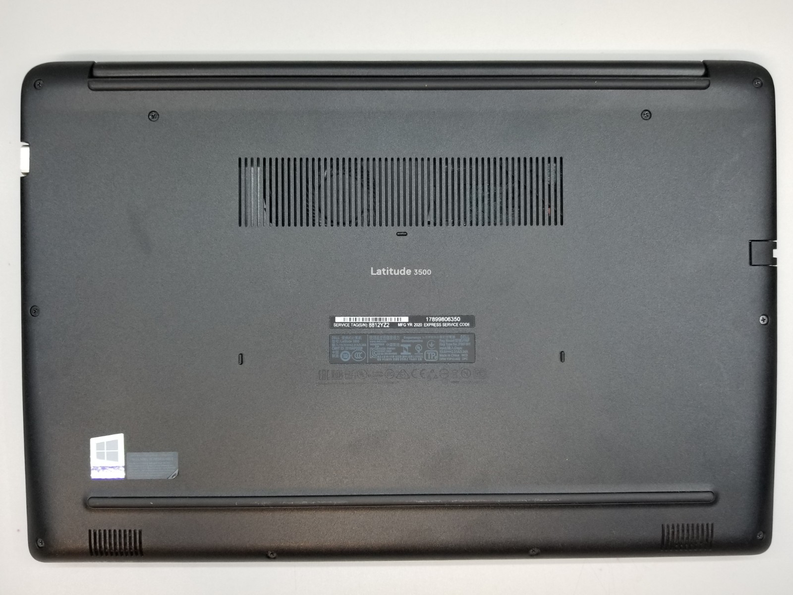Dell Latitude 3500 15.6″ FHD i5-8265U 1.6GHz 8GB RAM 256GB NVMe Win 11 Pro WiFi