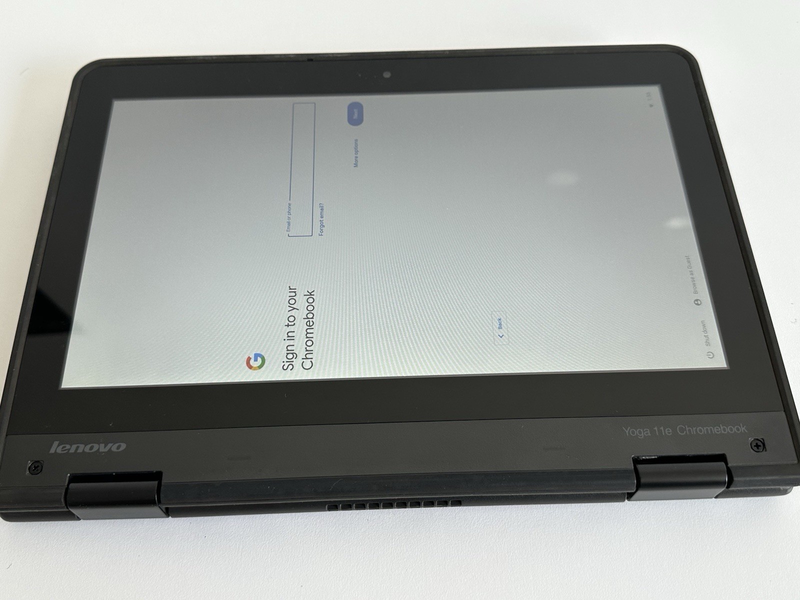 Lenovo ThinkPad Yoga 11e Chromebook 11.6” Touchscreen N2840 4GB 16GB Works
