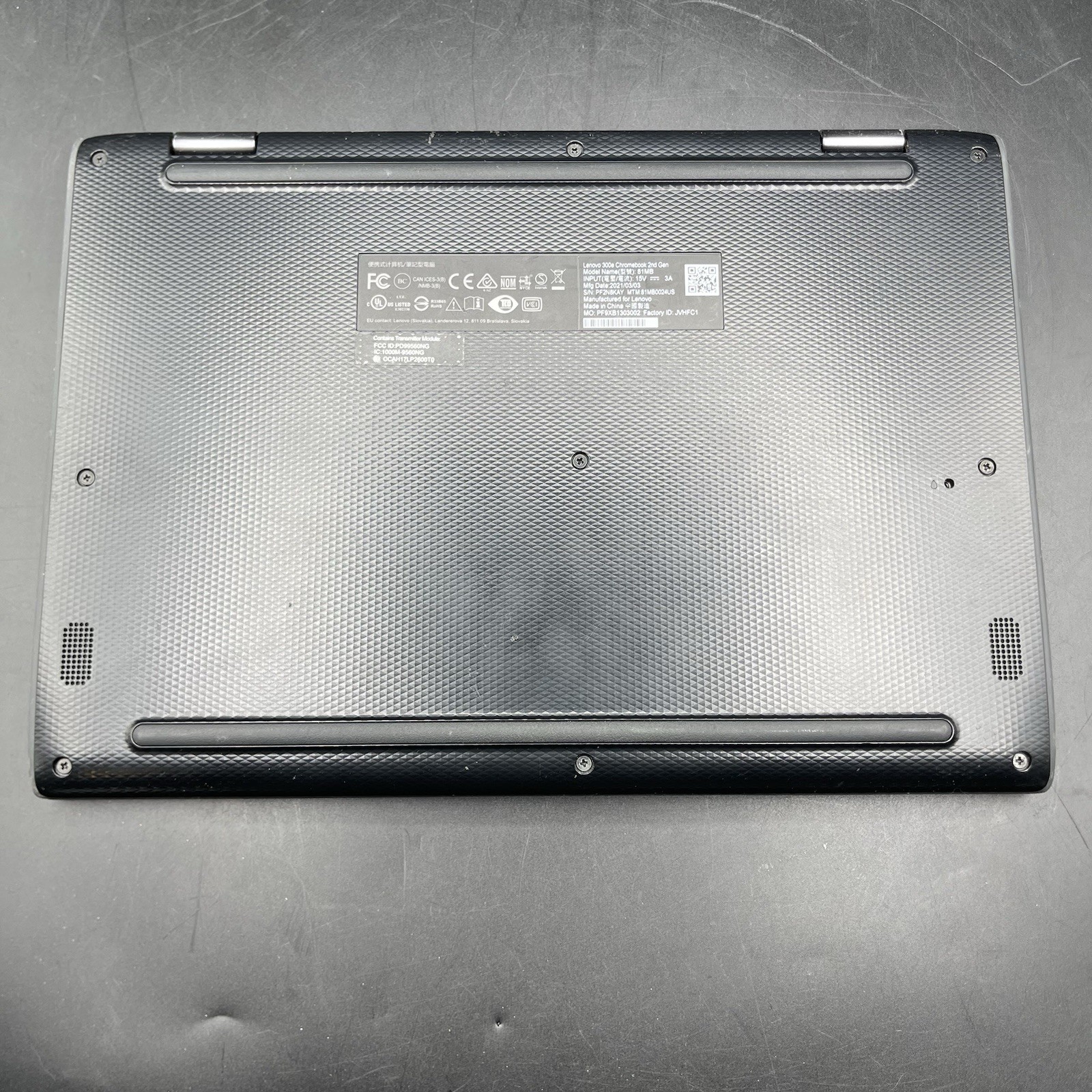Lenovo 300e Chromebook 2nd Gen For Parts Or Repair Only No Power Read Below