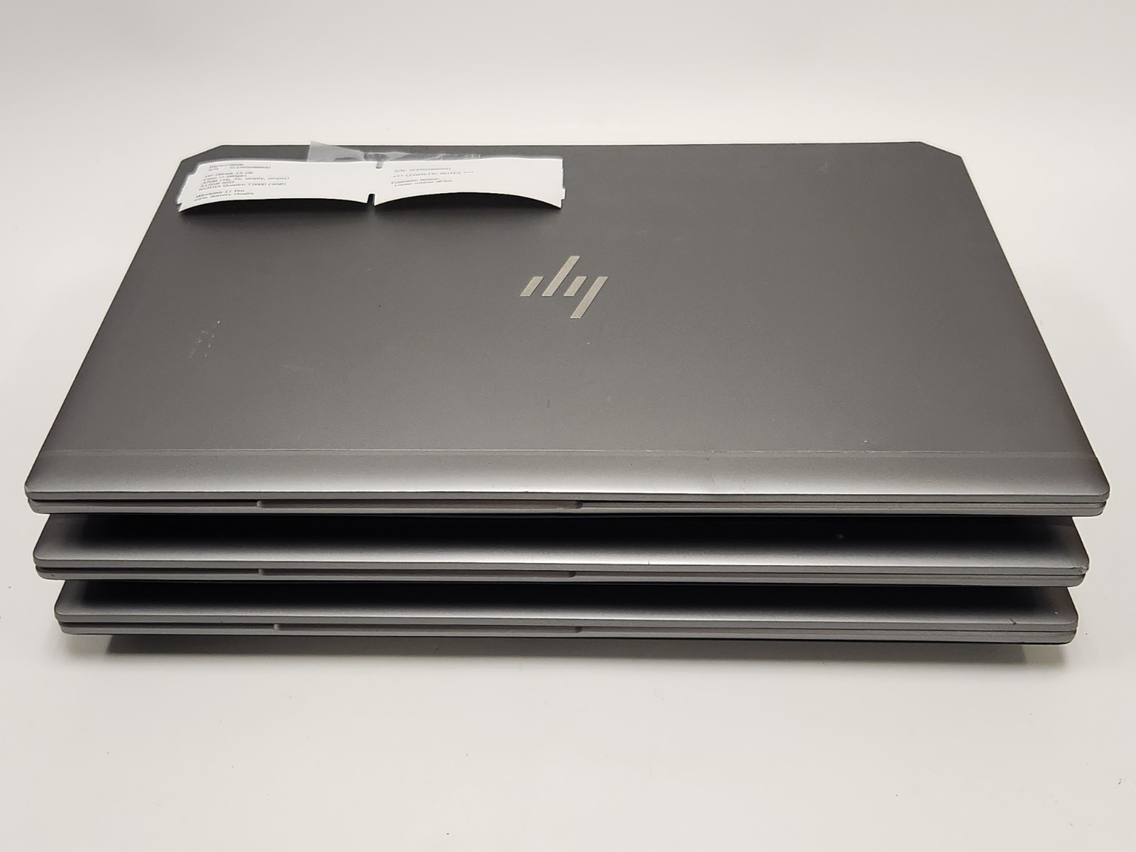 Lot of 3 HP ZBook 15 G6 i7-9850H 2.60GHz 32GB Ram 512GB SSD W11P NVIDIA T2000