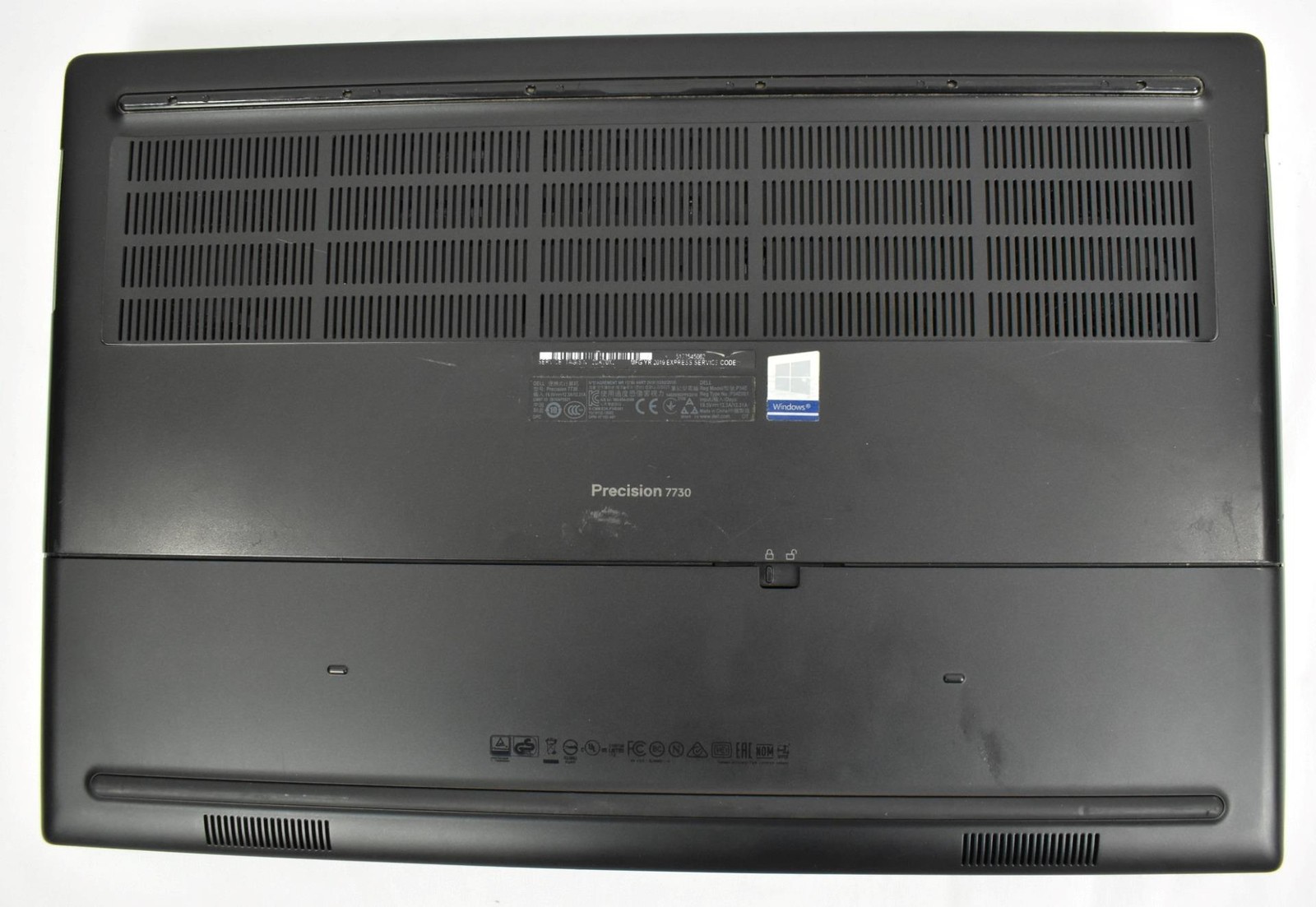 Dell Precision 7730 i7-8850H 2.6GHz 32GB 256GB SSD No OS 17.3″ Quadro P3200