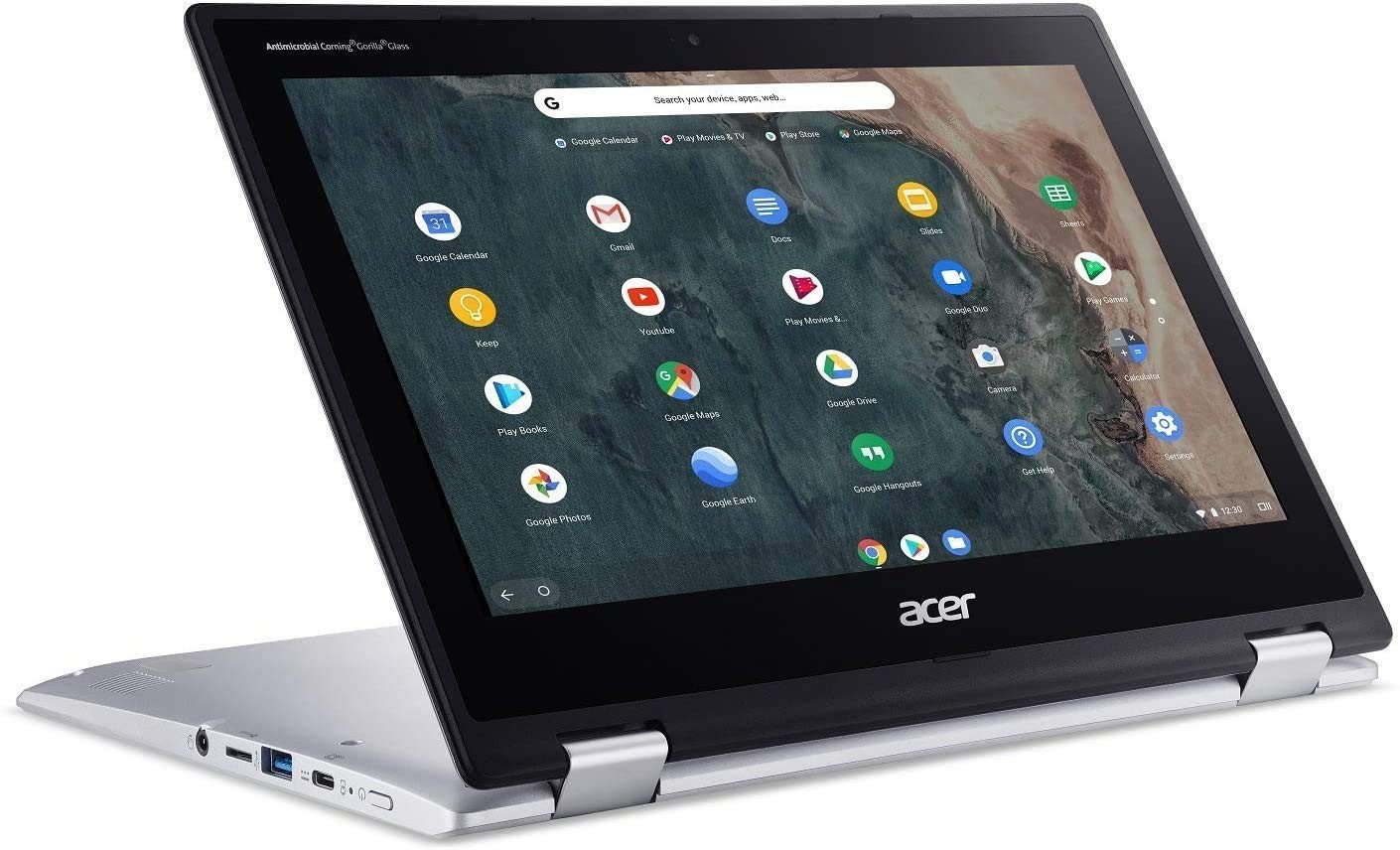 acer 11.6″ Touchscreen Convertible Spin 311Chromebook Laptop 32GB Storage Silver