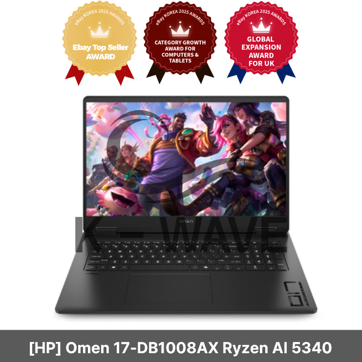 [HP] Omen 17-DB1008AX Ryzen AI 5340 (16GB/512GB/RTX5060/FD) [Basic product]