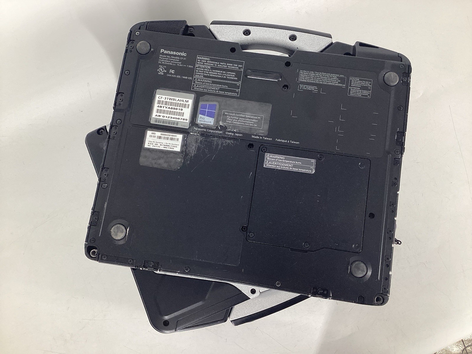 Lot of 3 Panasonic Toughbook CF-31 13.1″ (i5-3340M @2.7GHz, 8GB No SSD/OS) *Read