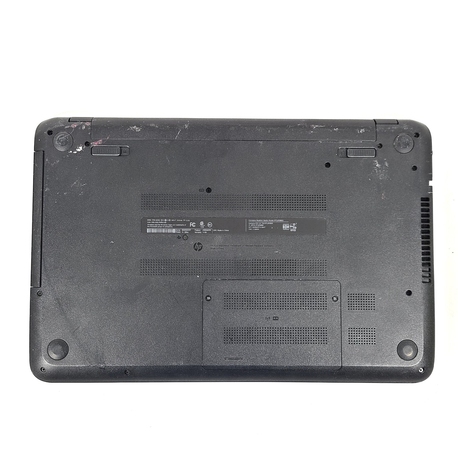 HP Laptop 15-F009CA 15.6″ – AMD E1-2100 APU @ 1.00 GHz – 512GB HDD – 6GB RAM