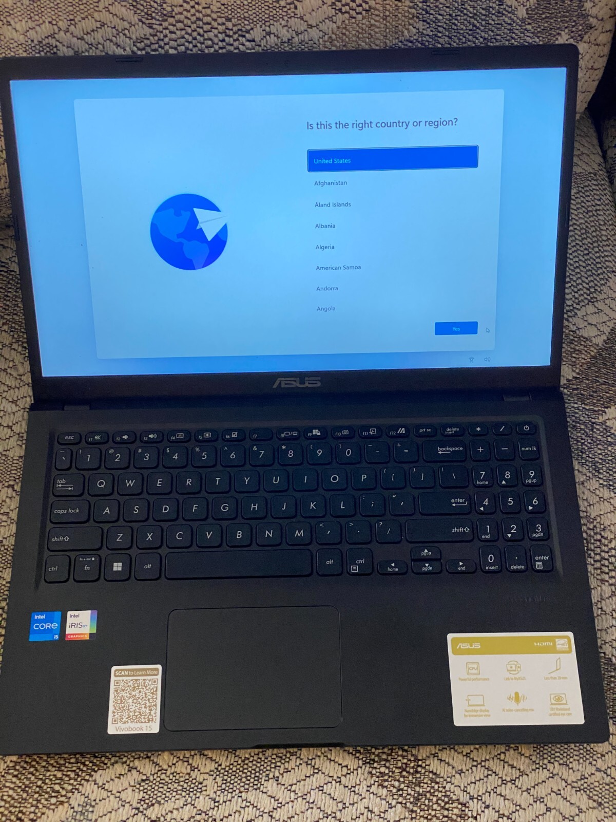 ASUS Vivobook 15.6″ FHD Laptop Intel 4-Core i5 1135G7 8GB RAM, 256GB SSD