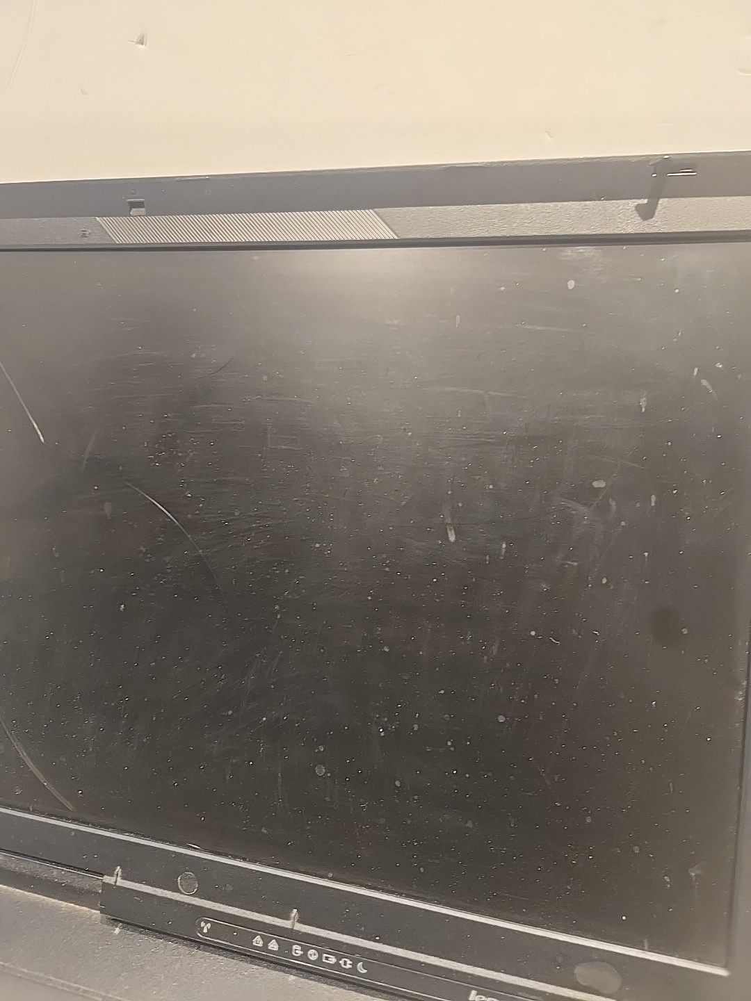 Lenovo IBM Thinkpad R61i Laptop Untested No Charger No Hard Drive Screen Damage
