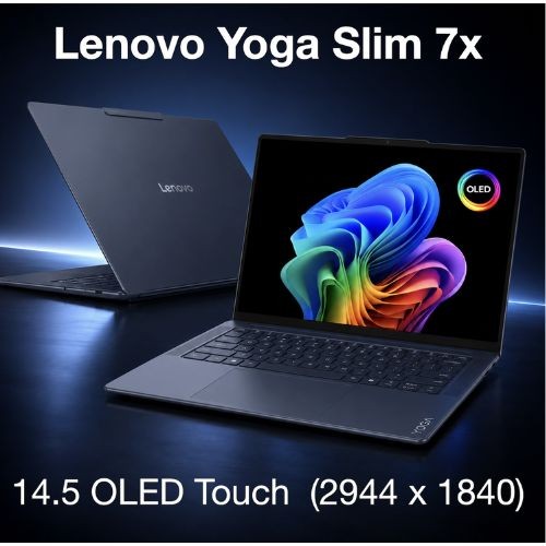 Lenovo Yoga Slim 14.5 Touch OLED 2944×1840 X Elite X1E-78-100 32GB RAM 1TB W11H