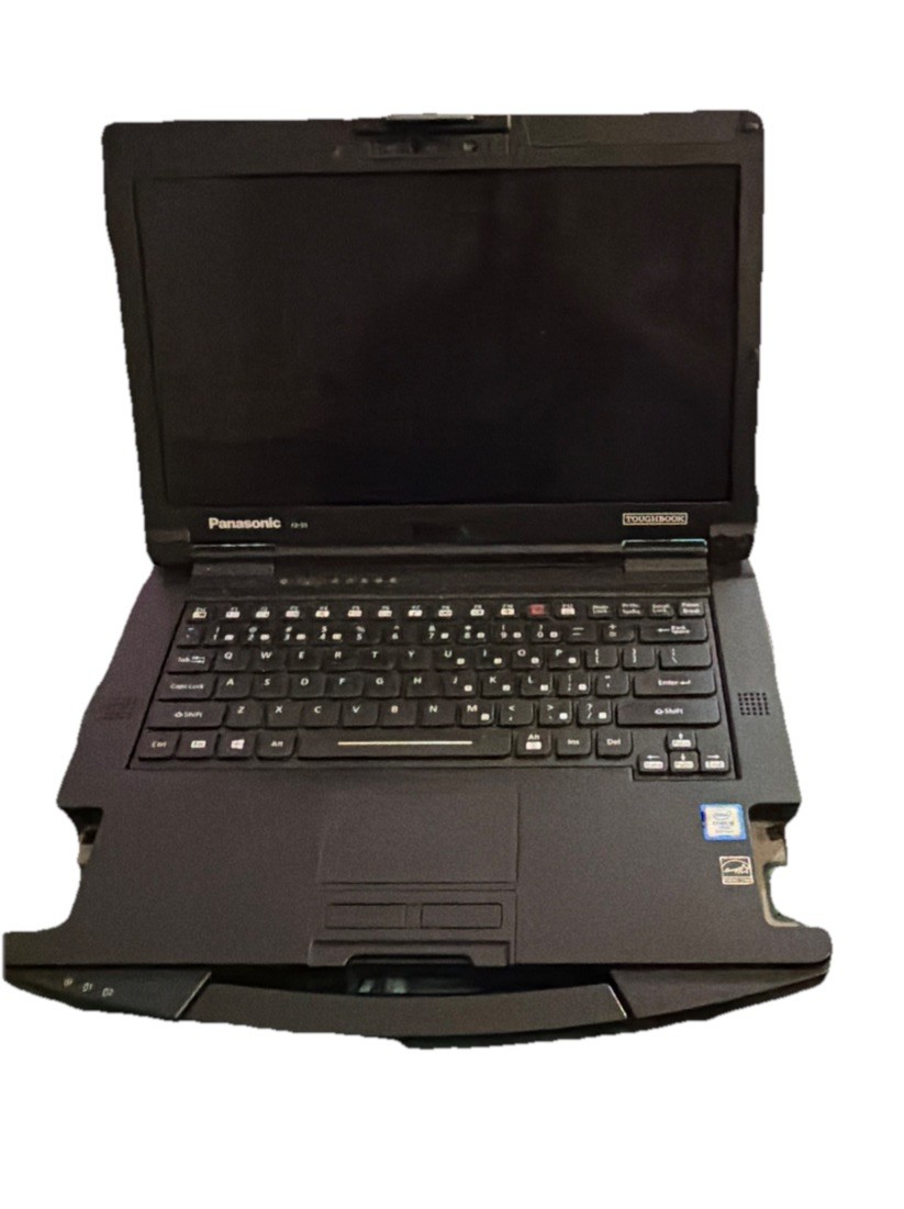 Panasonic Tough-book FZ-55 | 14″ i5-8365U | 16GB Bios Locked Broken LCD Parts