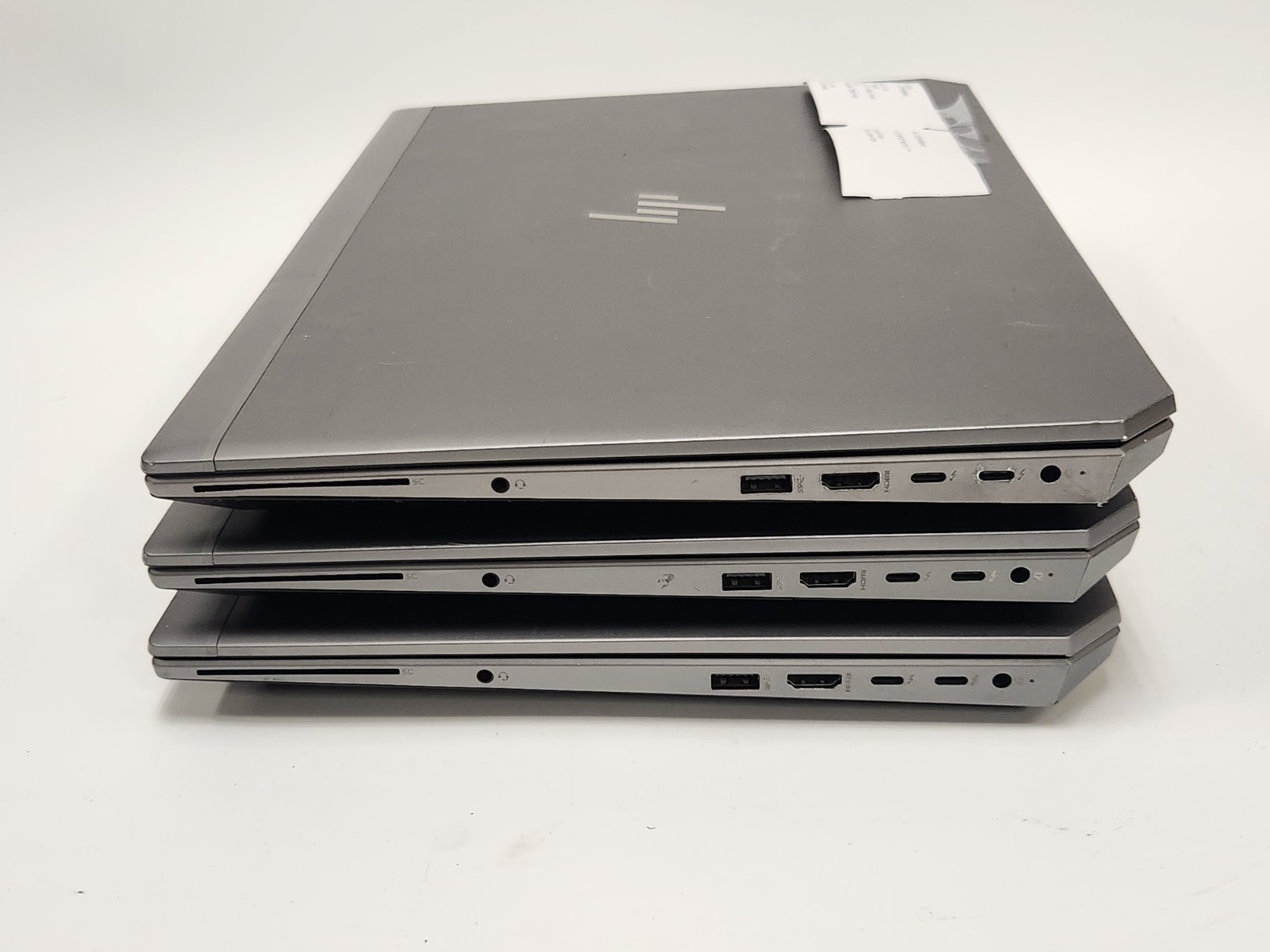Lot of 3 HP ZBook 15 G6 i7-9850H 2.60GHz 32GB Ram 512GB SSD W11P NVIDIA T2000