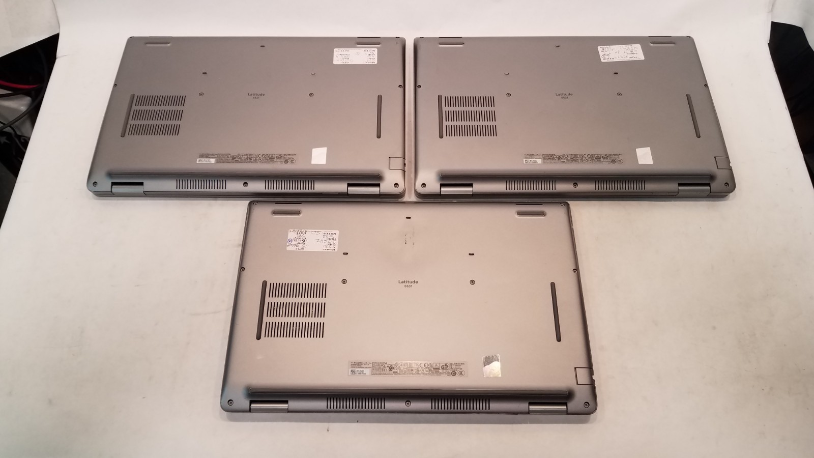 Dell Latitude 5531, 15.6″, i5-12600H CPU, 16GB RAM, 512GB NVMe, MX550, Lot of 3