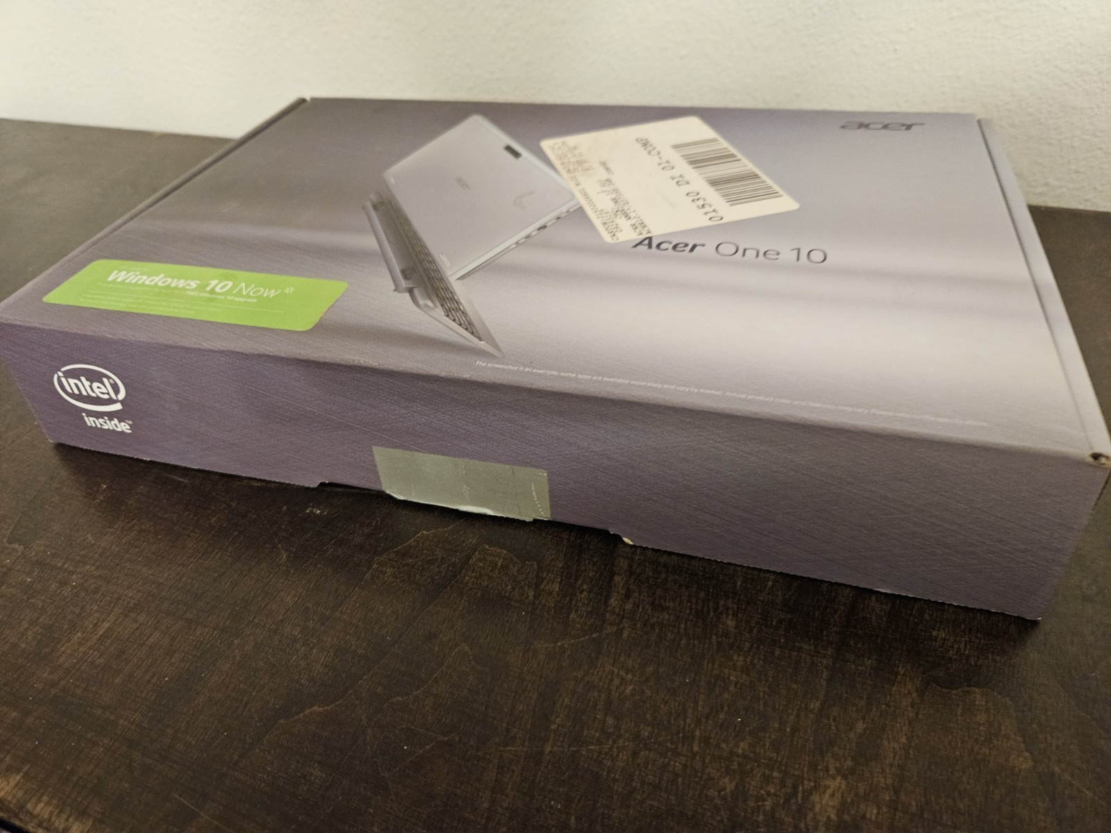 2015 ACER One 10 windows 10 S1002-17FR Dark silver Laptop with box