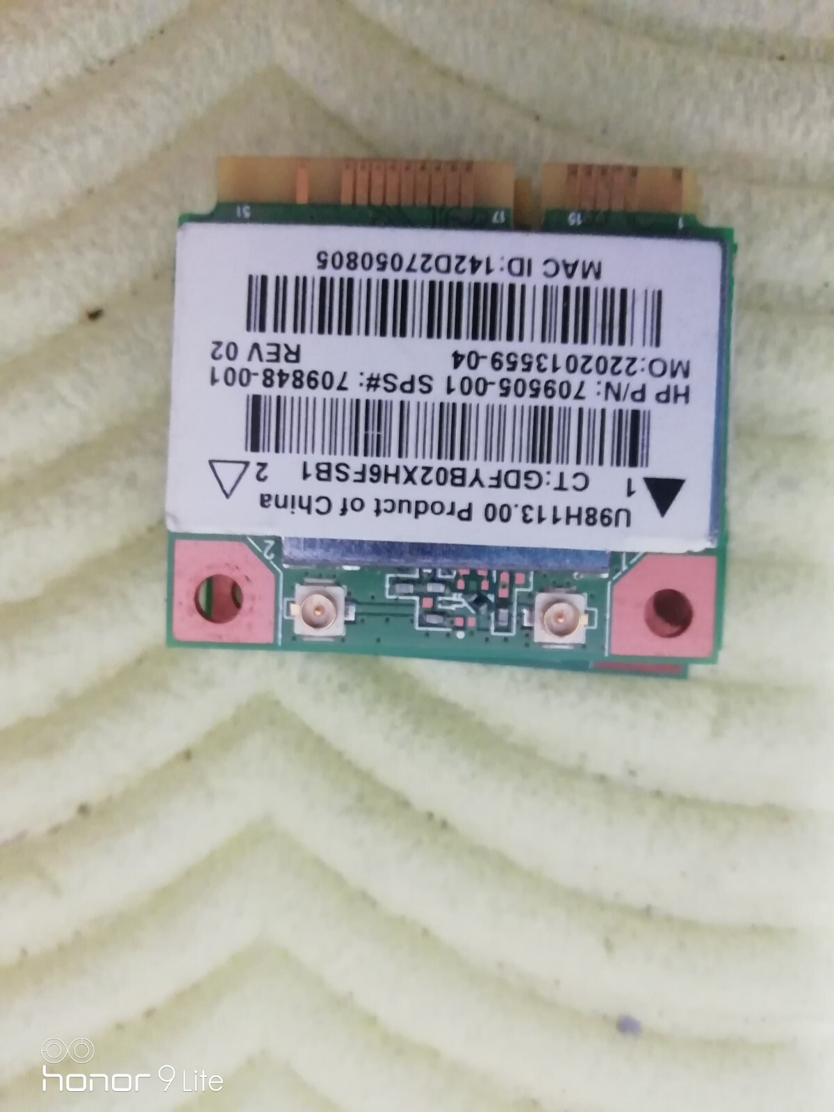 Scheda WiFi wireless realtek RTL8188EE 709505-001